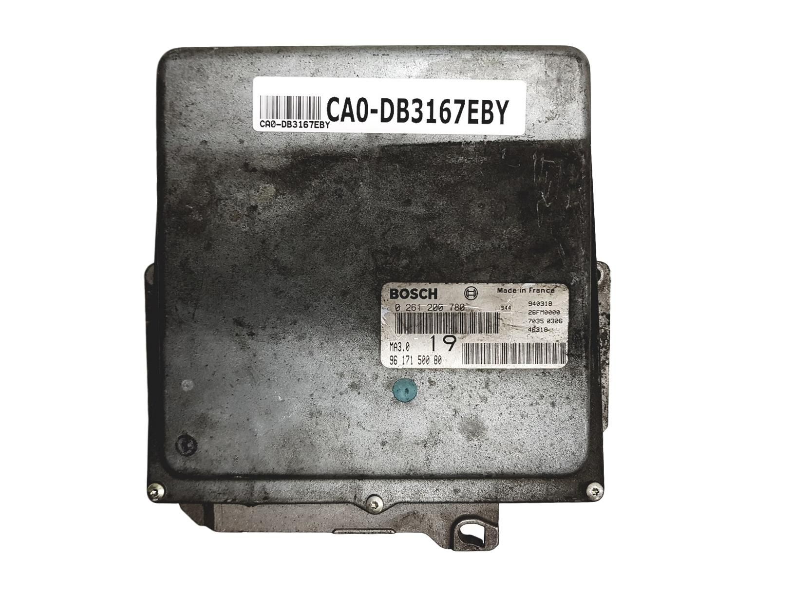 Blok Ovladačů 0261200780 9617150080 26FM0000 MA3.0 PSA Bosch main product photo