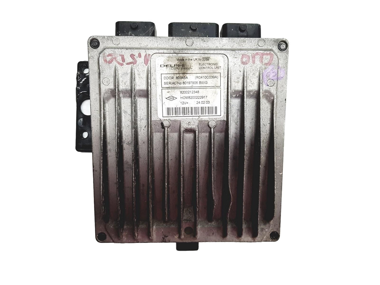 Blok Ovladačů 8200212348 8200222917 R0410C039A Renault Delphi 12170 main product photo