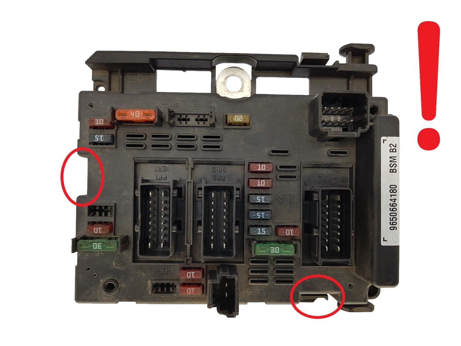 Blok Ovladačů BSM B2 9650664180 PSA Delphi 1482 main product photo