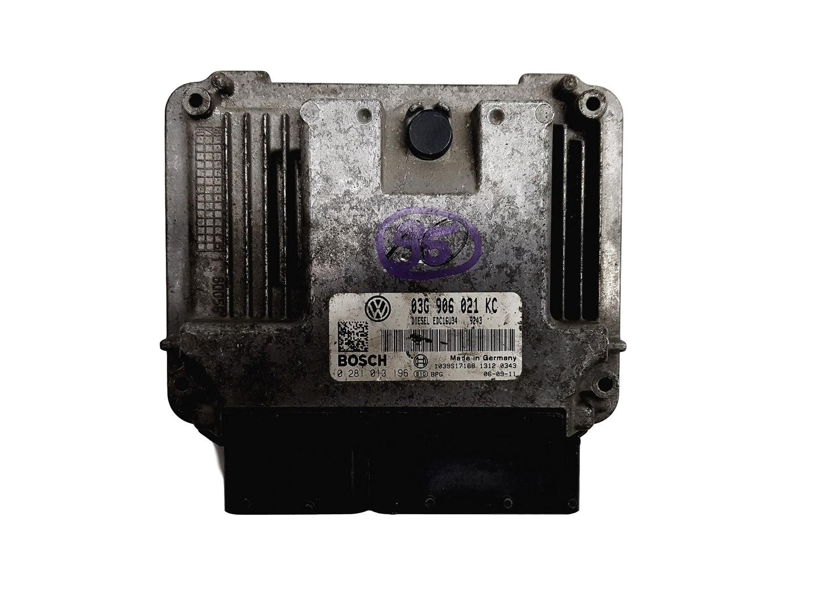 Blok Ovladačů 0281013196 03G906021KC VW Bosch 11174 main product photo