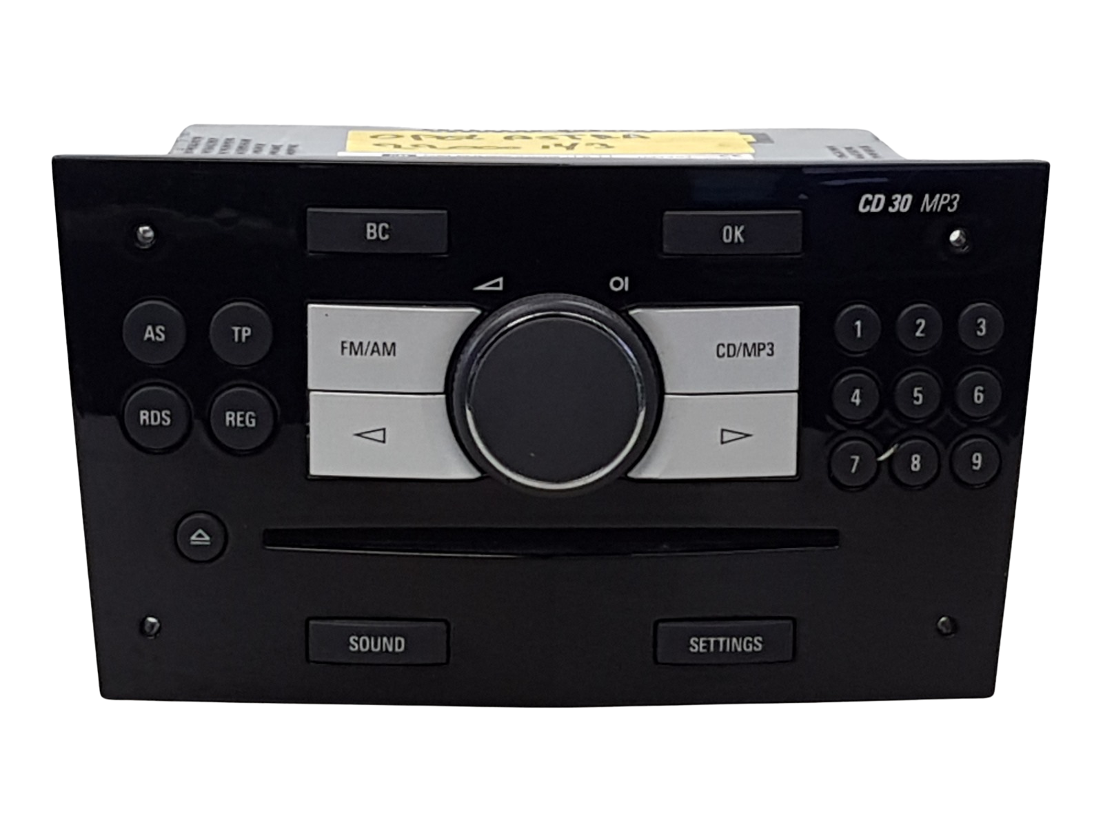Rádio Cd 30 MP3 Opel 13255555 AW 497316088 UCH Delphi main product photo