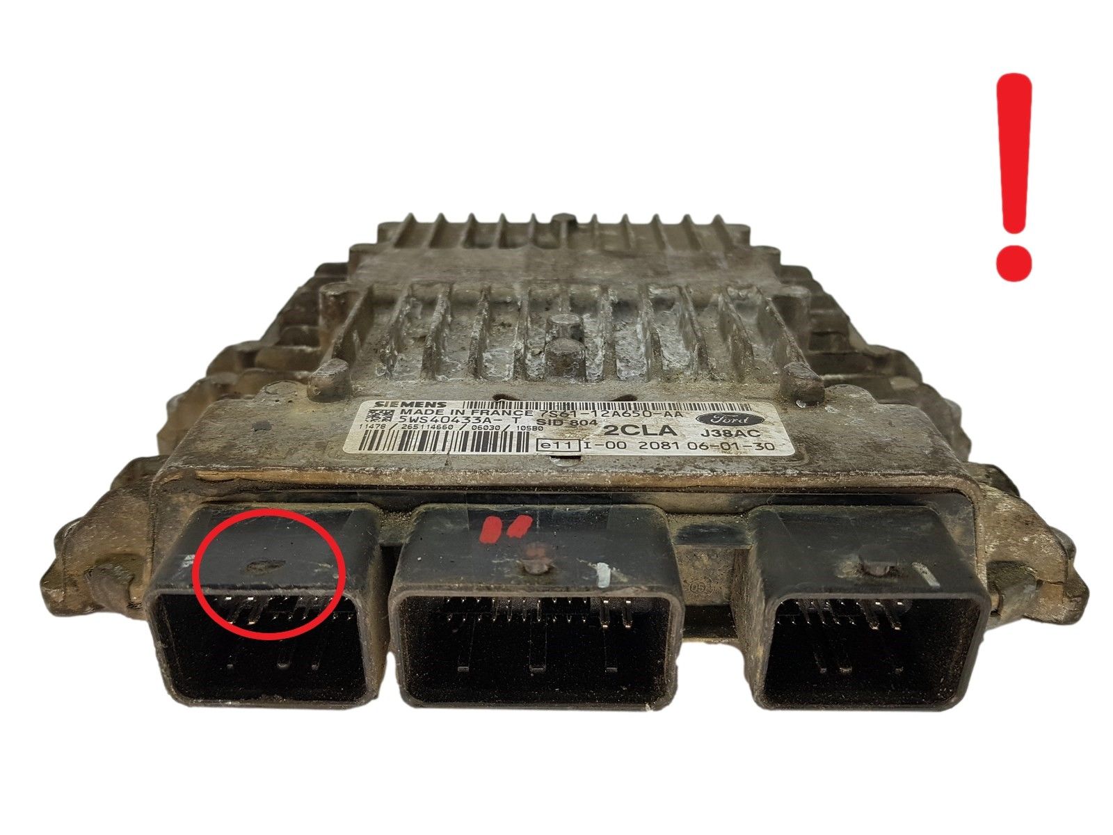 Blok Ovladačů 7S61-12A650-AA 5WS40433A-T SID 804 2CLA Ford Siemens 14825 main product photo