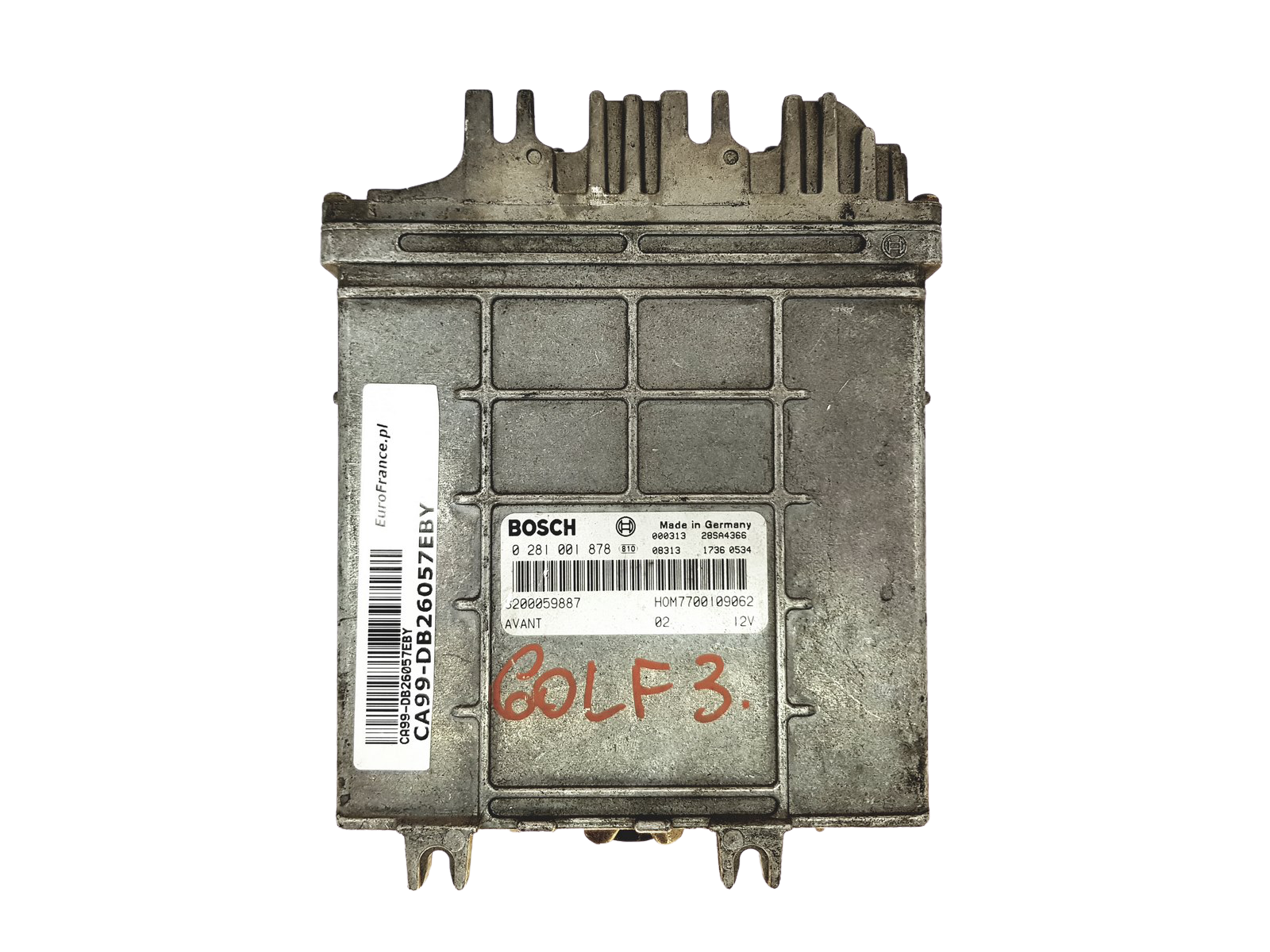 Blok Ovladačů 0281001878 8200059887 7700109062 Renault Opel Bosch 26057 main product photo