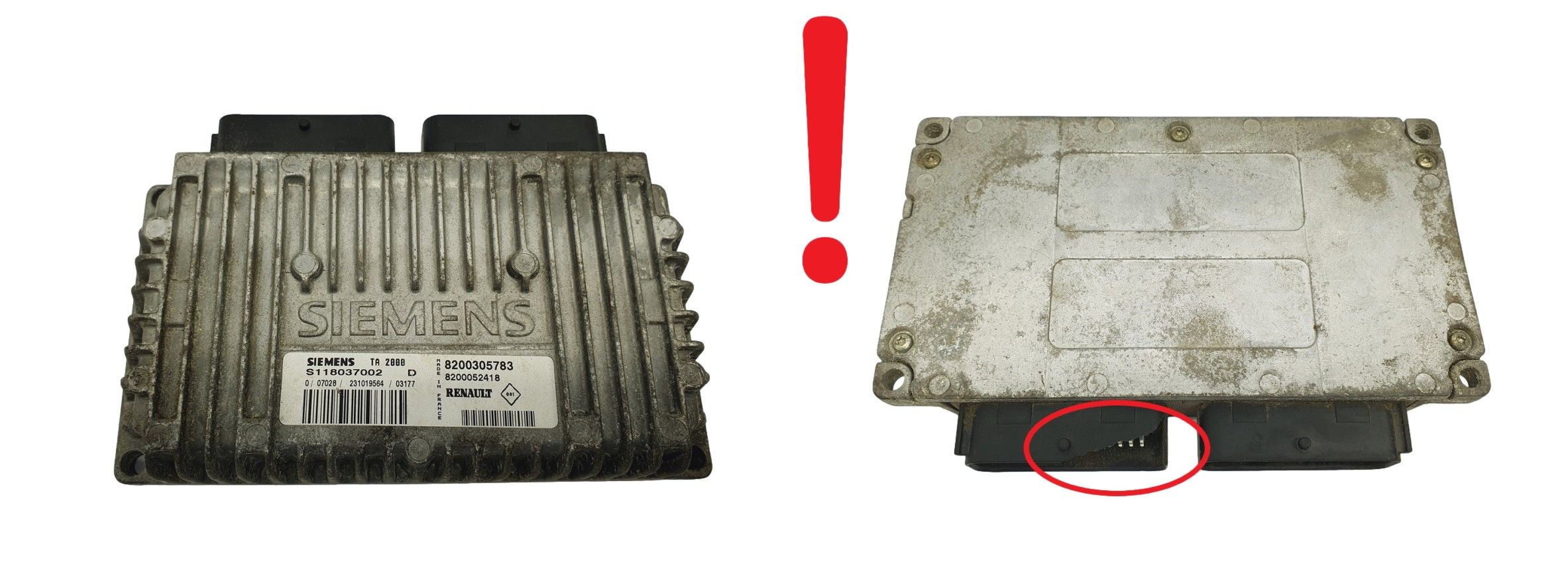 Blok Ovladačů S118037002D 8200305783 8200052418 Renault Siemens 68144 main product photo