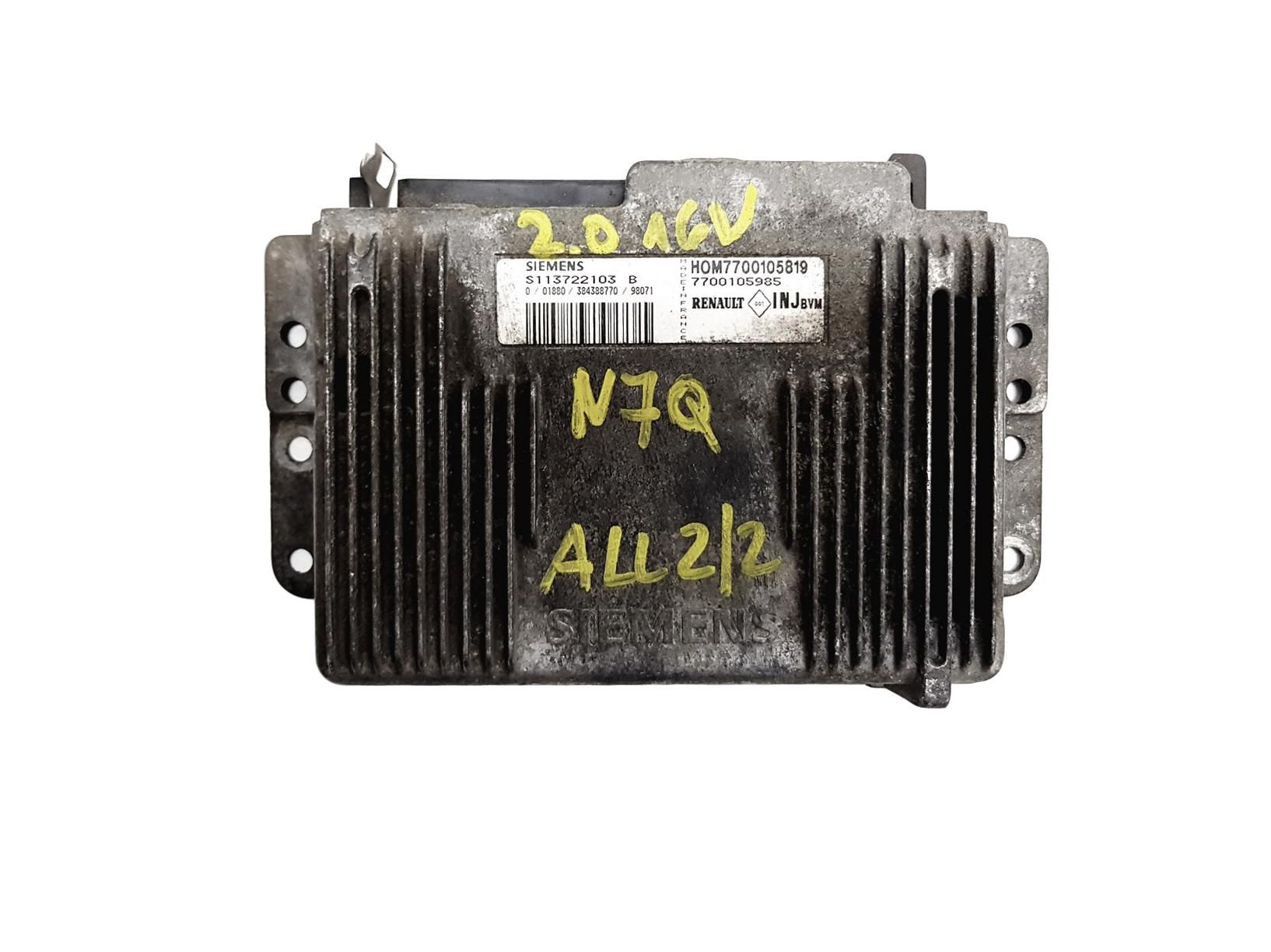 Blok Ovladačů S113722103B 7700105819 7700105985 Renault Siemens main product photo