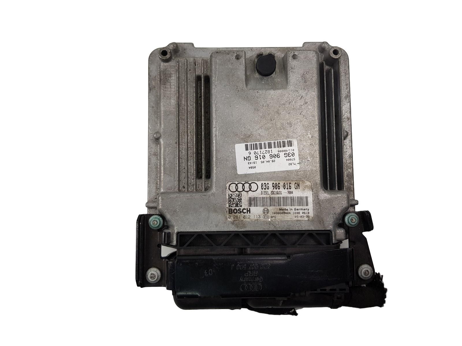 Řídicí Jednotka Motoru 03G906016GN 0281012113 Audi main product photo