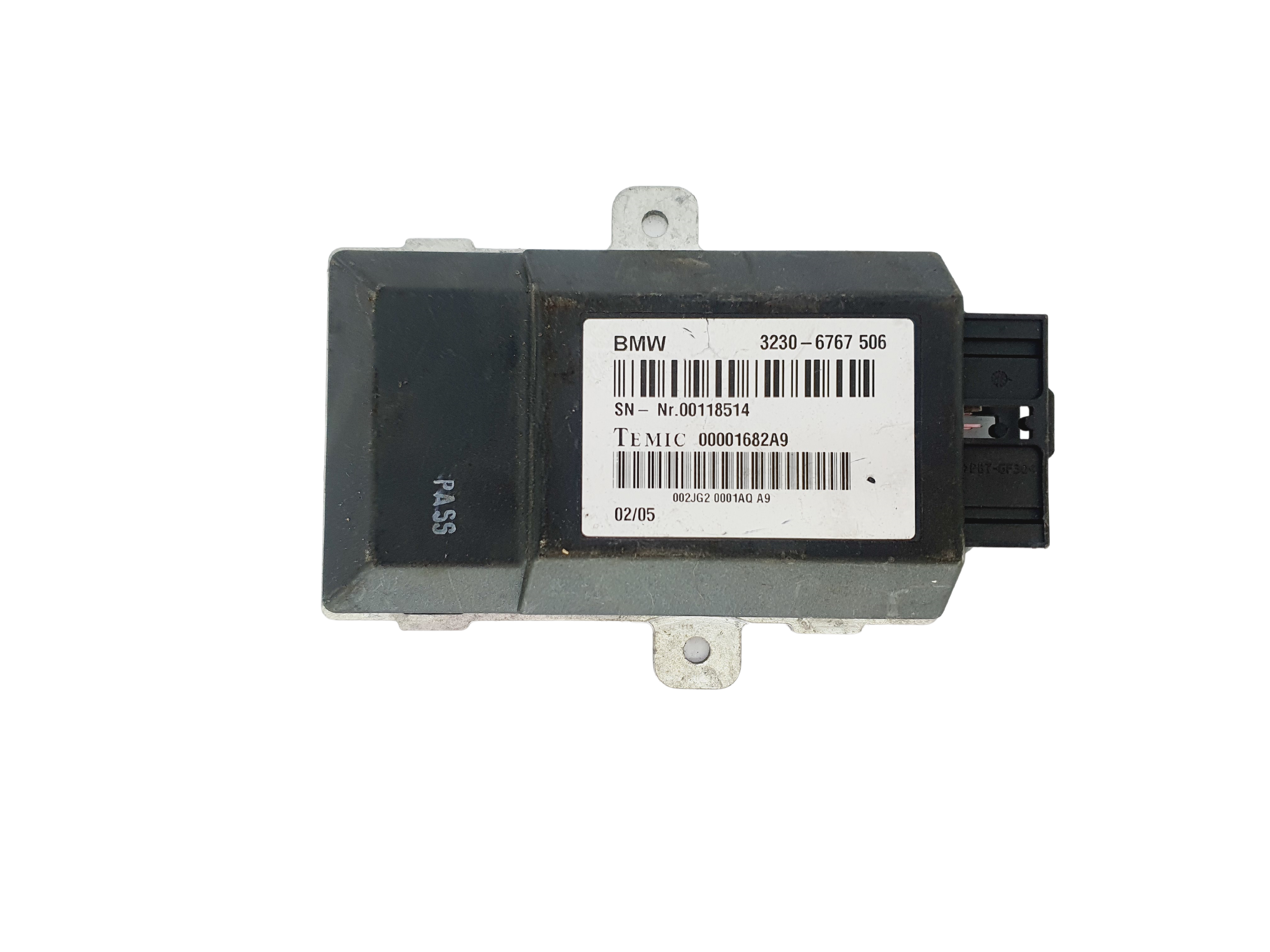Blok Ovladačů Moduł 00001682A9 6767506 BMW Temic main product photo