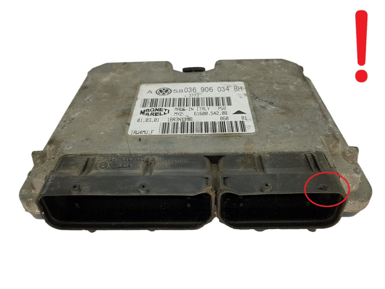 Blok Ovladačů 036906034BH IAW4MV.F 61600.542.08 VW Magneti Marelli main product photo