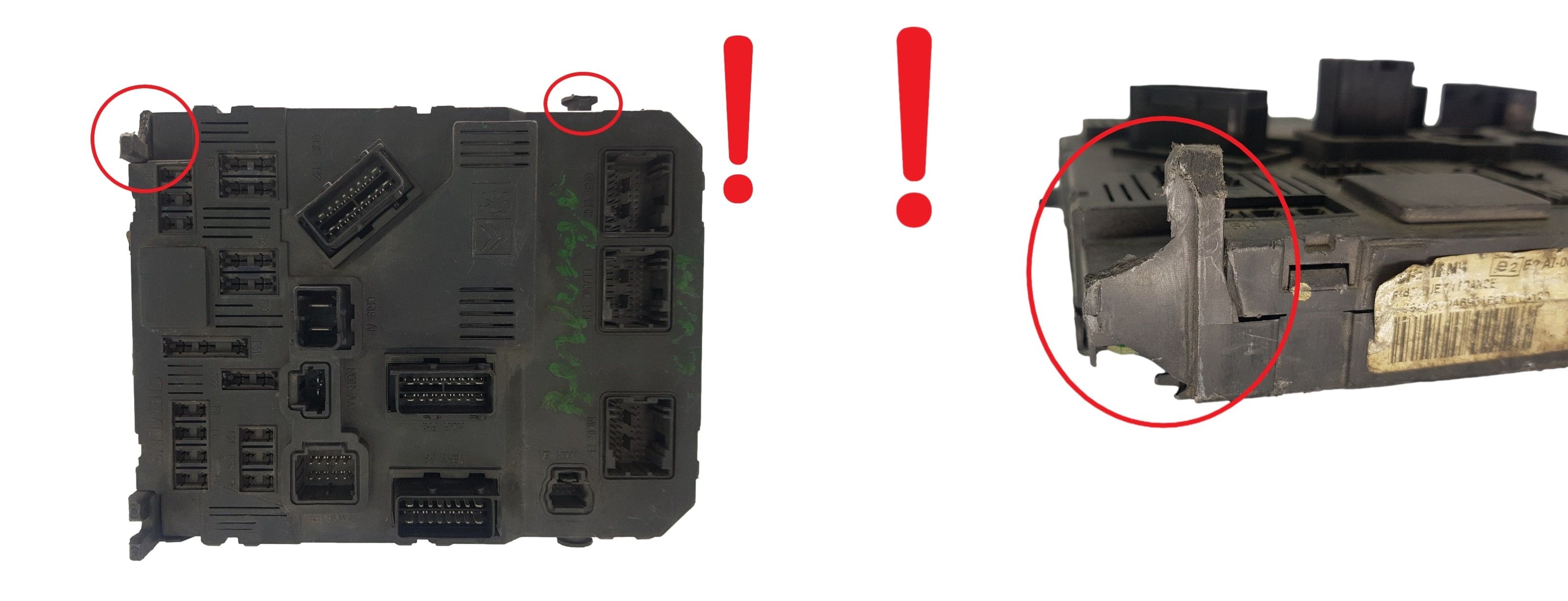 Blok Ovladačů BSI E01-00 S118085320C 9652474680 PSA Siemens 1912 main product photo