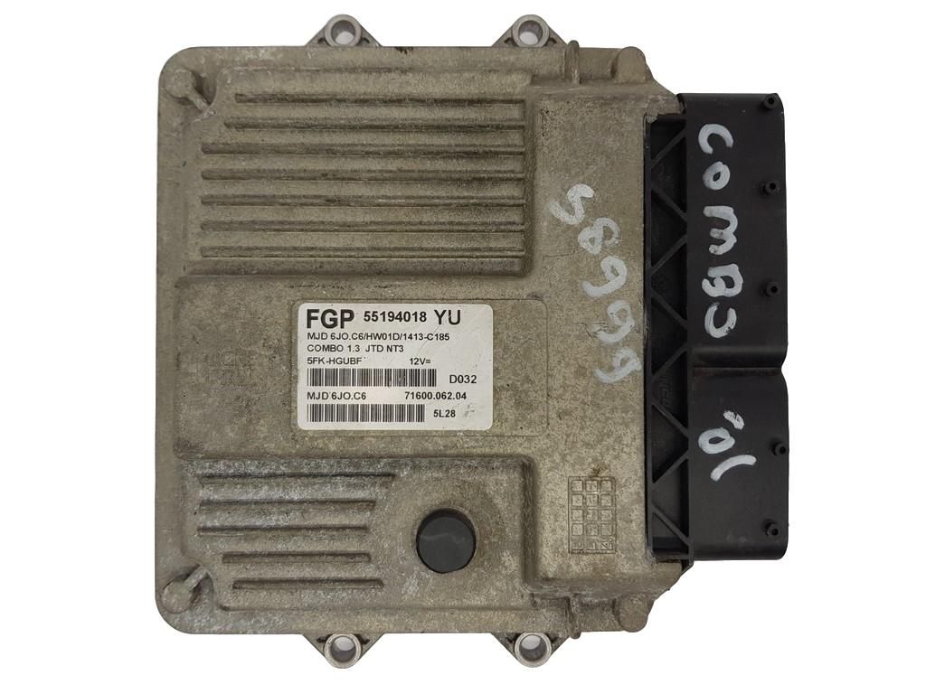Řídicí Jednotka Motoru Opel 55194018 7160006204 Magneti Marelli main product photo