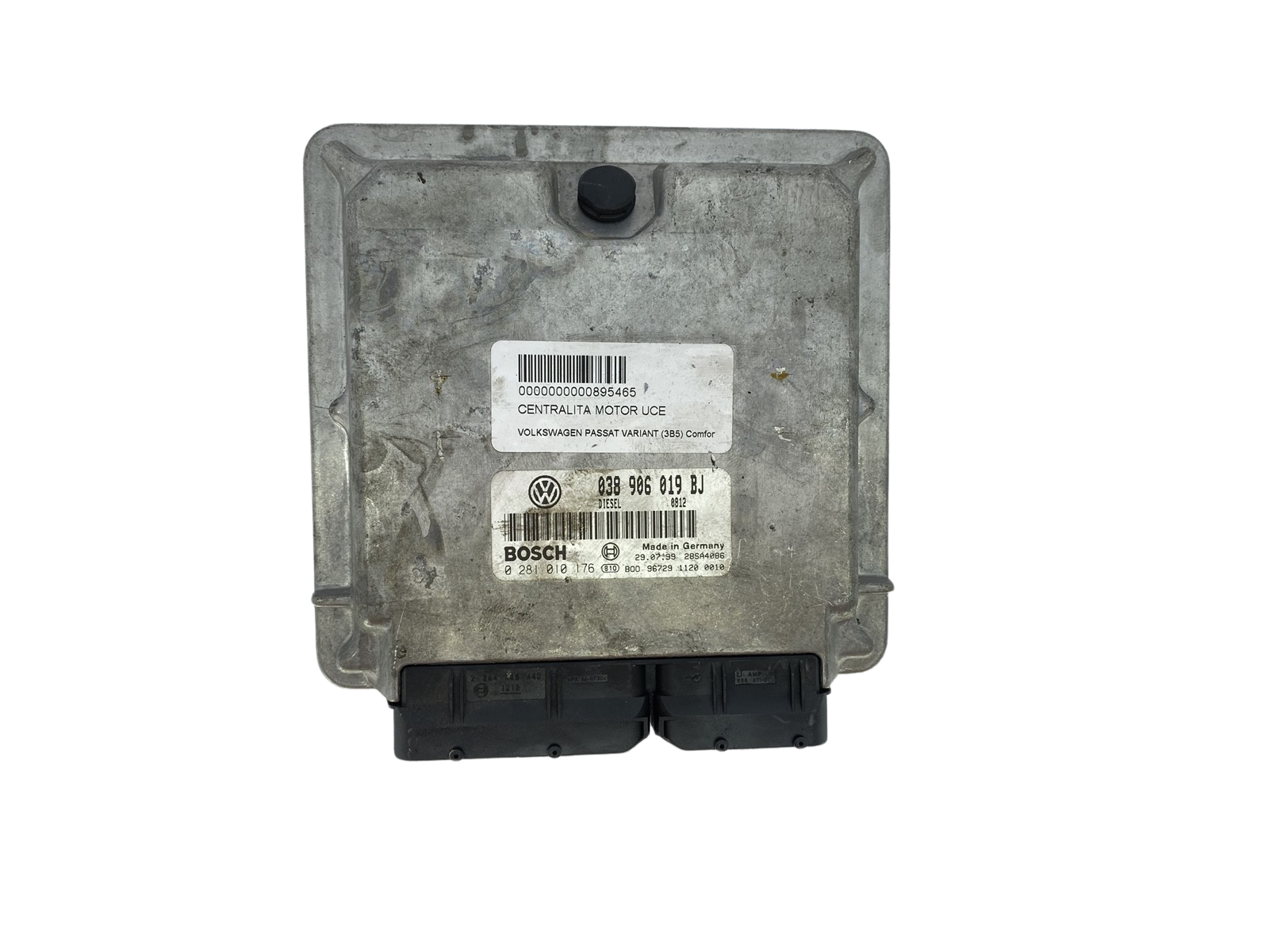 Blok Ovladačů 038906019BJ 0281010176 Volkswagen Bosch 61219 main product photo