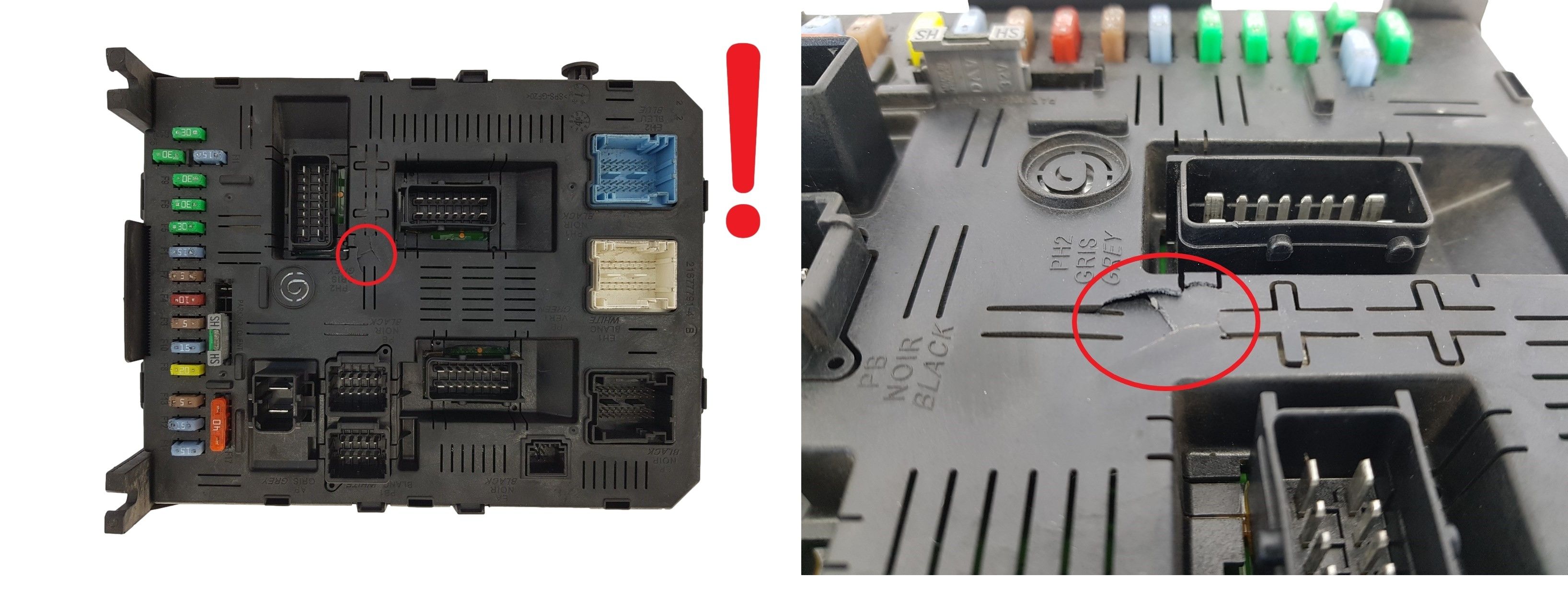 Blok Ovladačů BSI 2004 H01 9663510180 PSA Johnson Controls 1621 main product photo