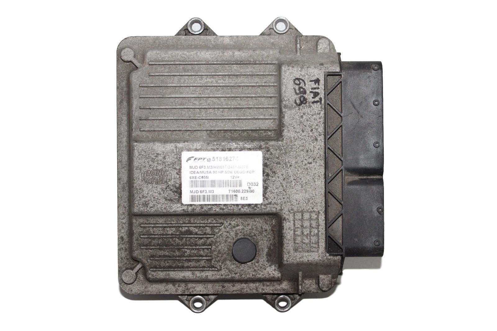 Řídicí Jednotka Motoru MJD6F3.M3 51816274 Fiat main product photo