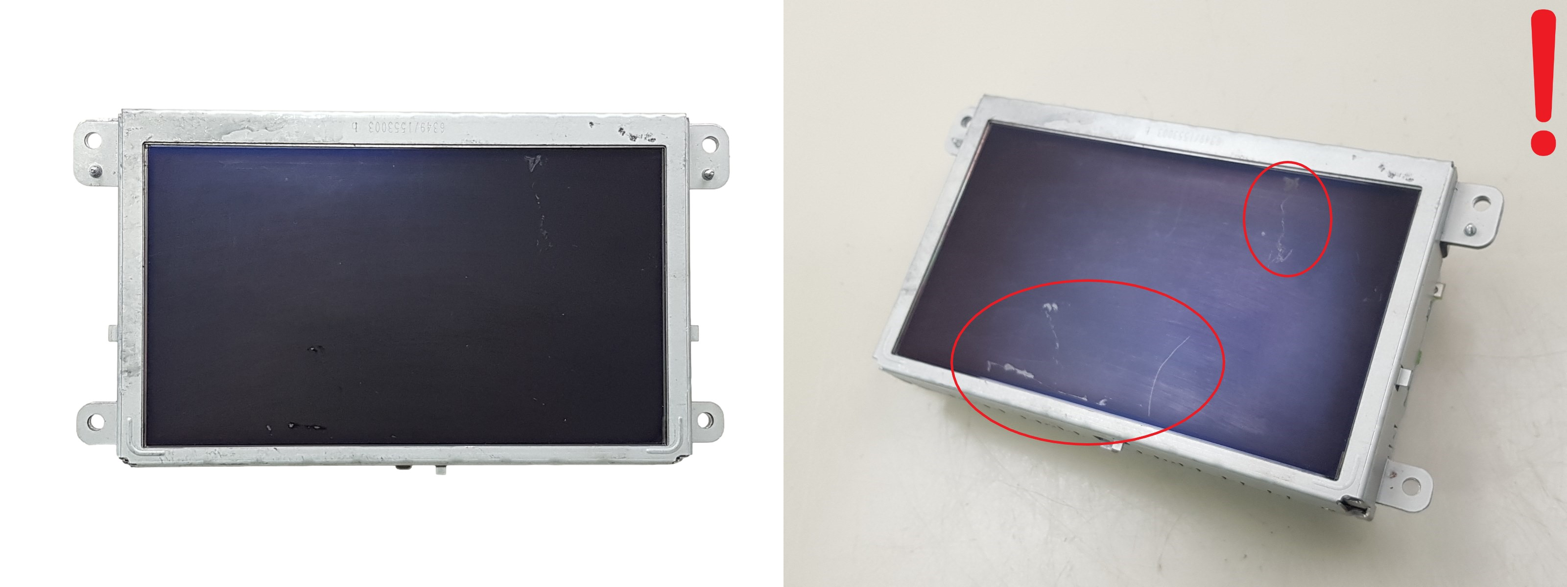 Displej Navigace MMI Audi 4F0919603A BE6349 Becker 1060 main product photo