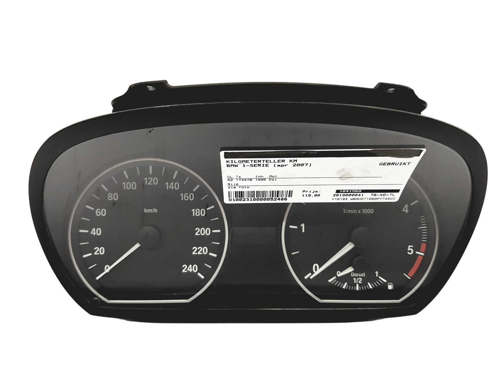 Tachometr BMW 1 E81 E82 E87 9141475-01 32087 main product photo