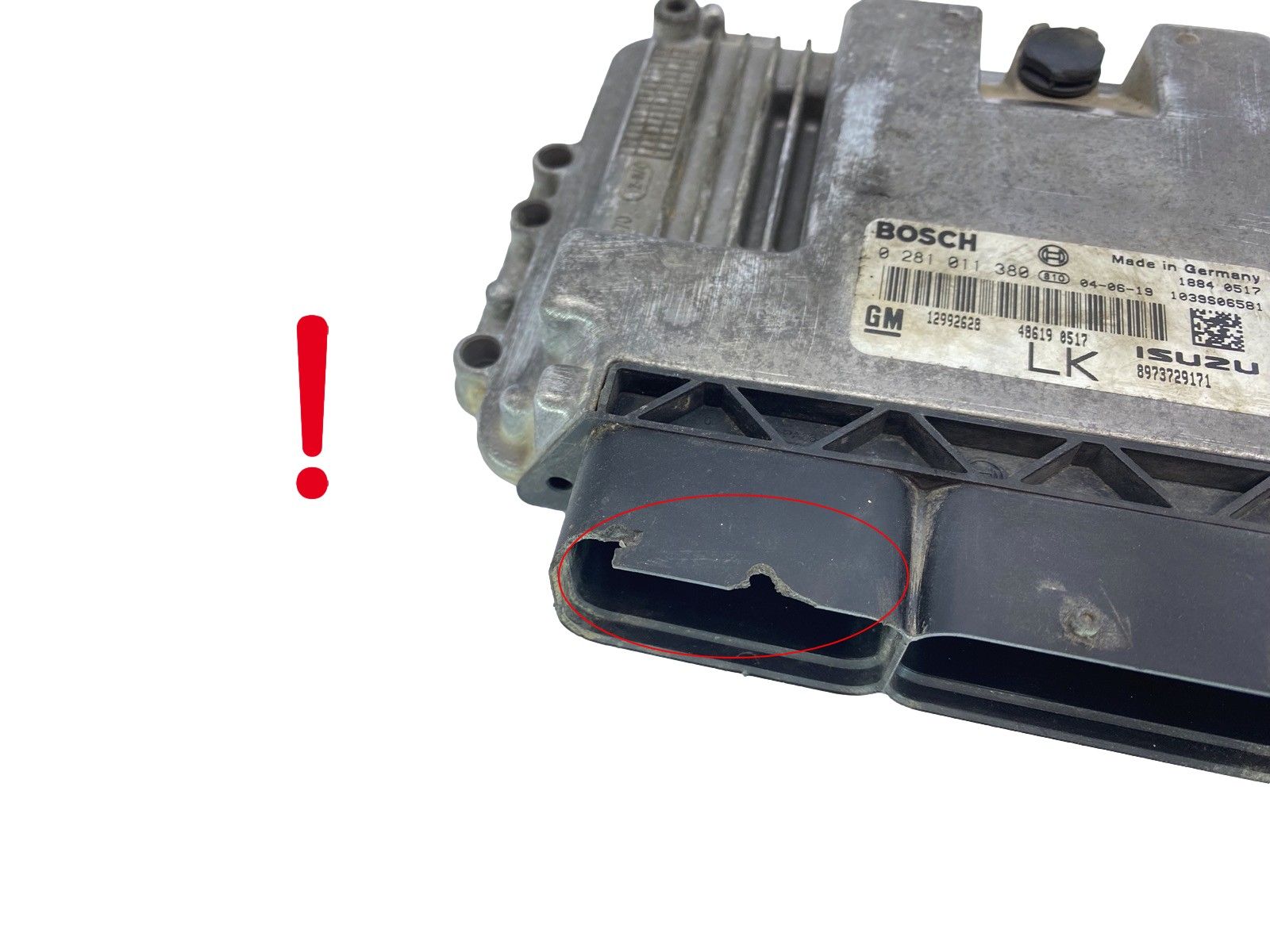 Blok Ovladačů 12992628 0281011380 8973729171 Opel Bosch 63299 main product photo