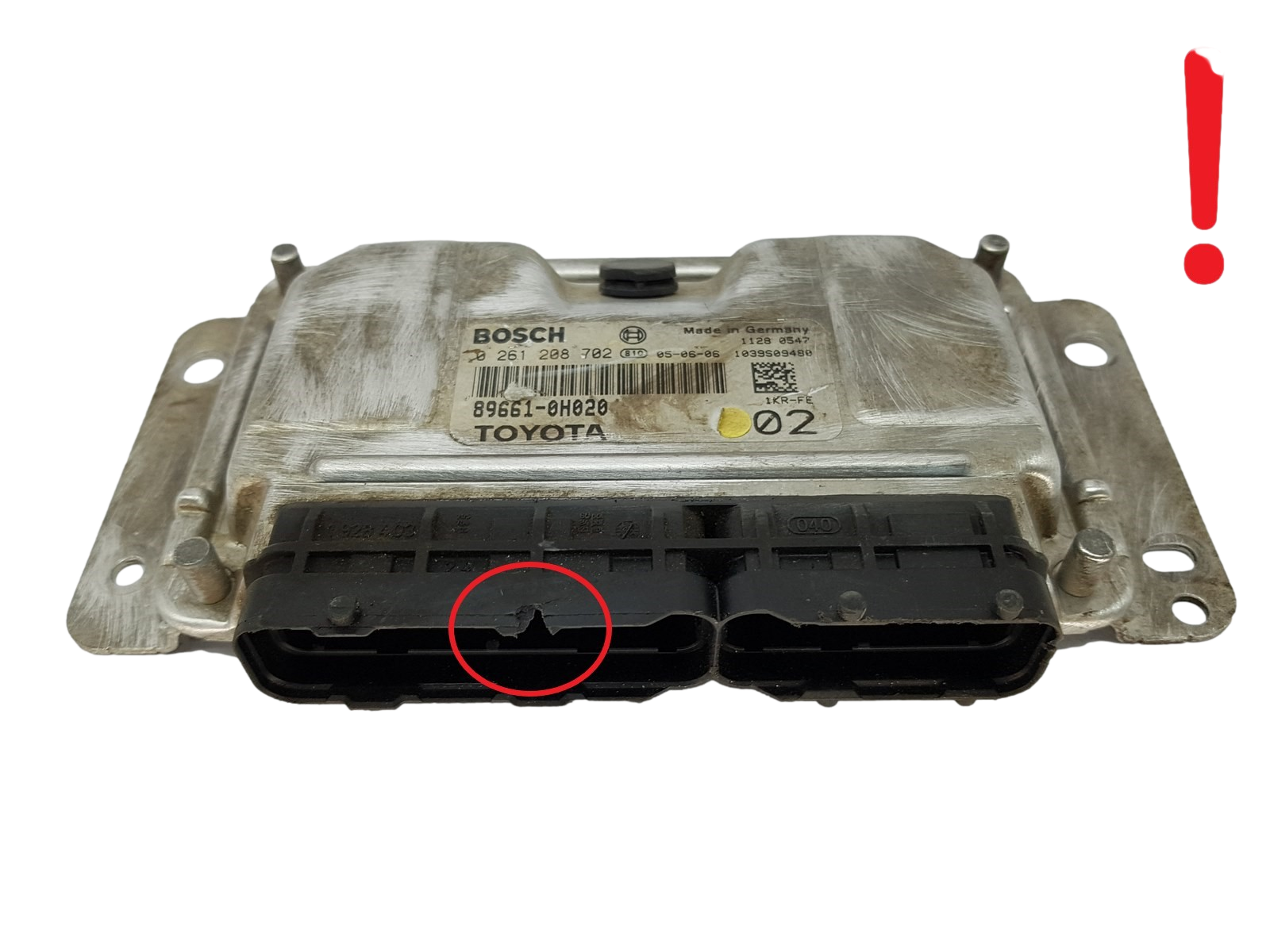 Blok Ovladačů 89661-0H020 0261208702 Toyota Bosch 16597 main product photo