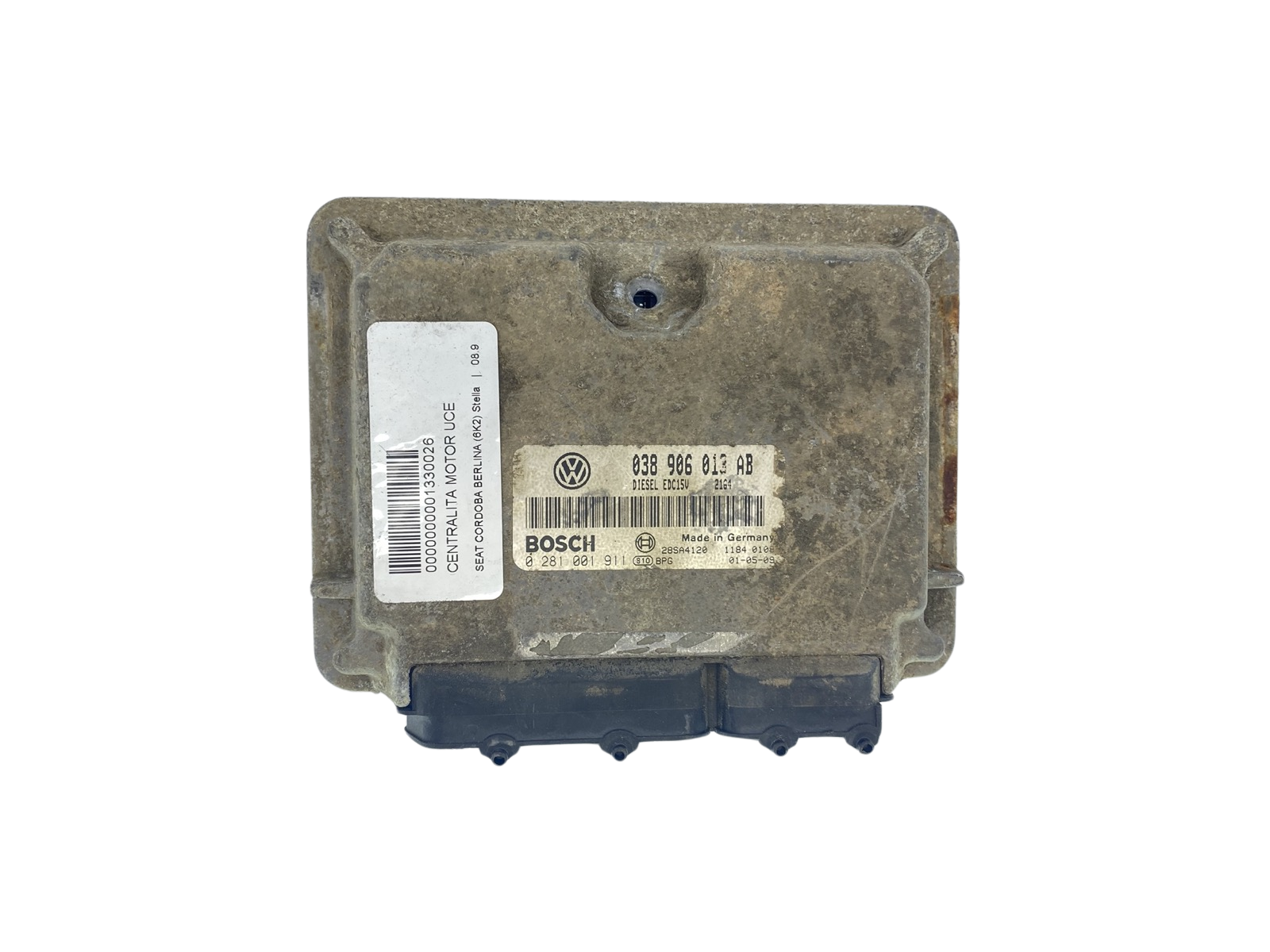 Blok Ovladačů 038906013AB 0281001911 Seat Bosch 61847 main product photo