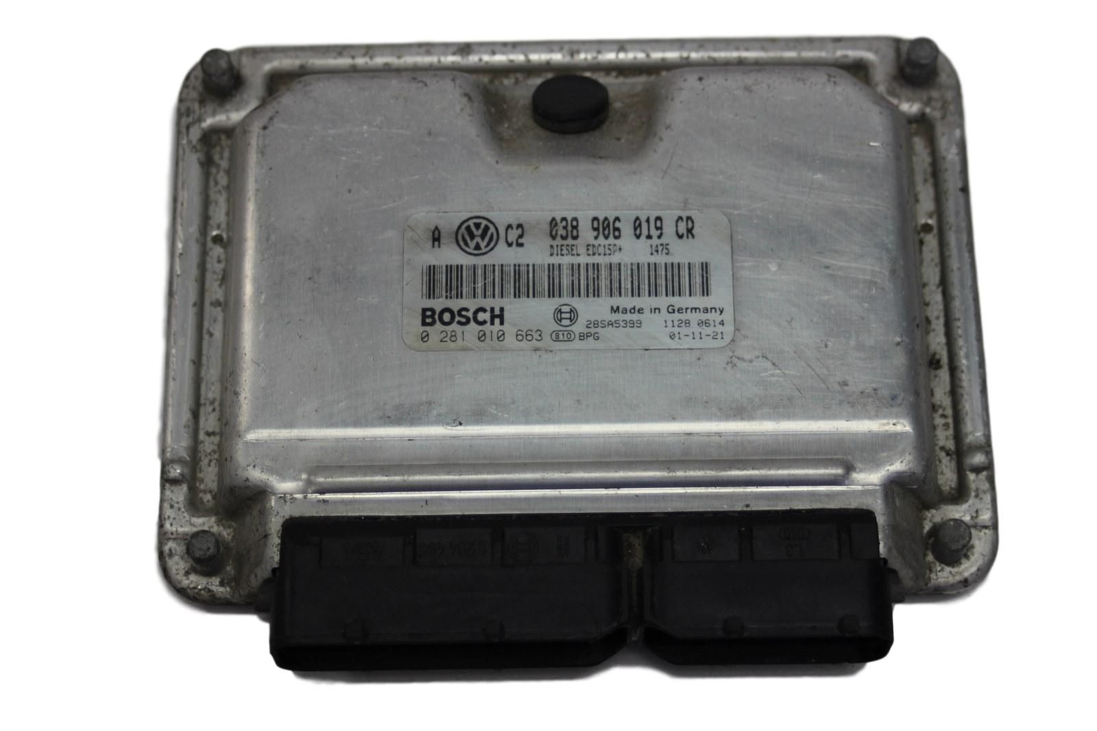 Řídicí Jednotka Motoru 038906019CR 0281010663 VW main product photo
