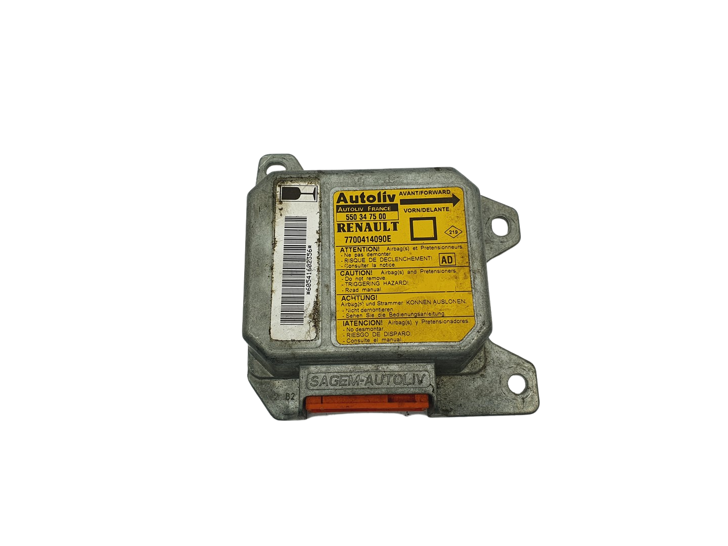 Blok Ovladačů 550347500 7700414090E Renault Autoliv 69169 main product photo