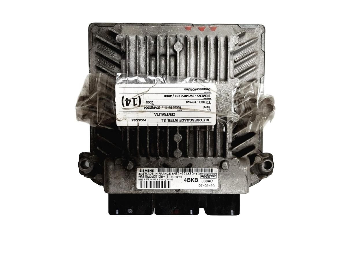 Blok Ovladačů 6M51-12A650-YB 5WS40512B-T Ford Siemens 10331 main product photo