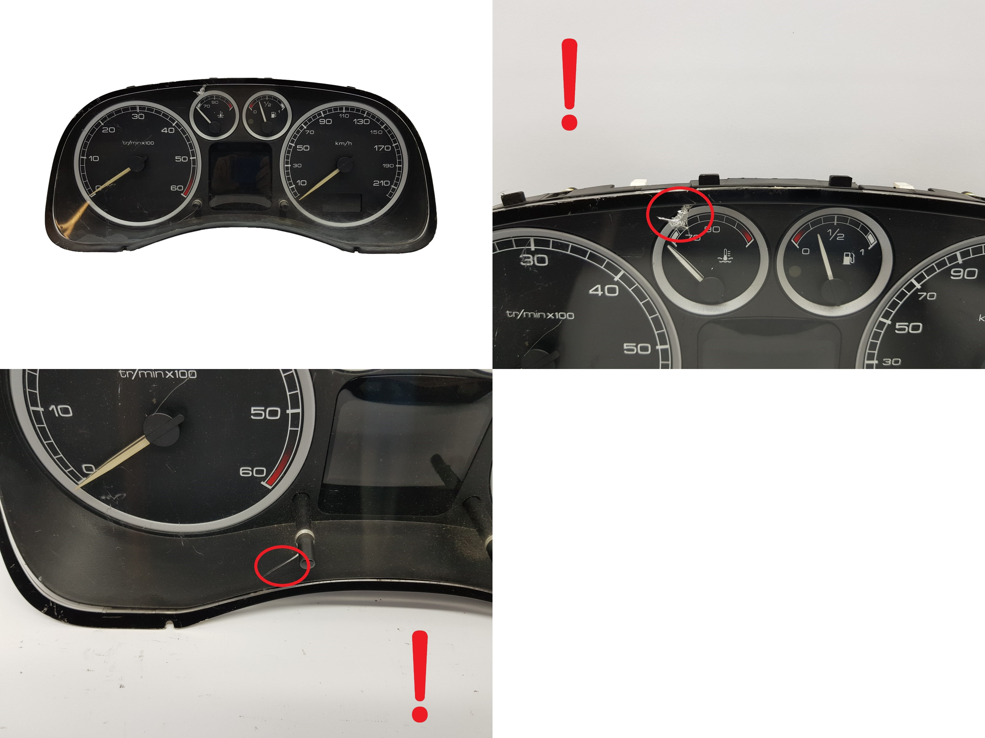 Tachometr Peugeot 307 P9636708880 3101 main product photo