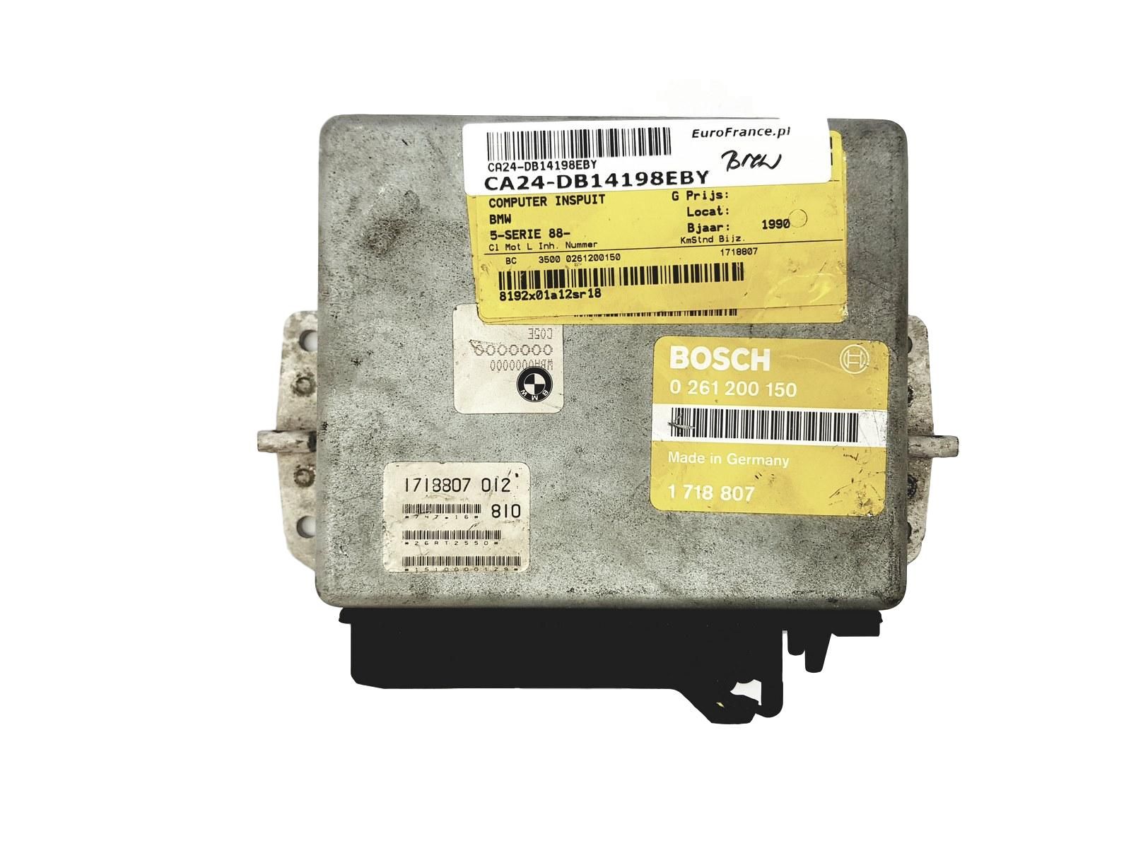 Blok Ovladačů 0261200150 1718807 BMW Bosch 14198 main product photo