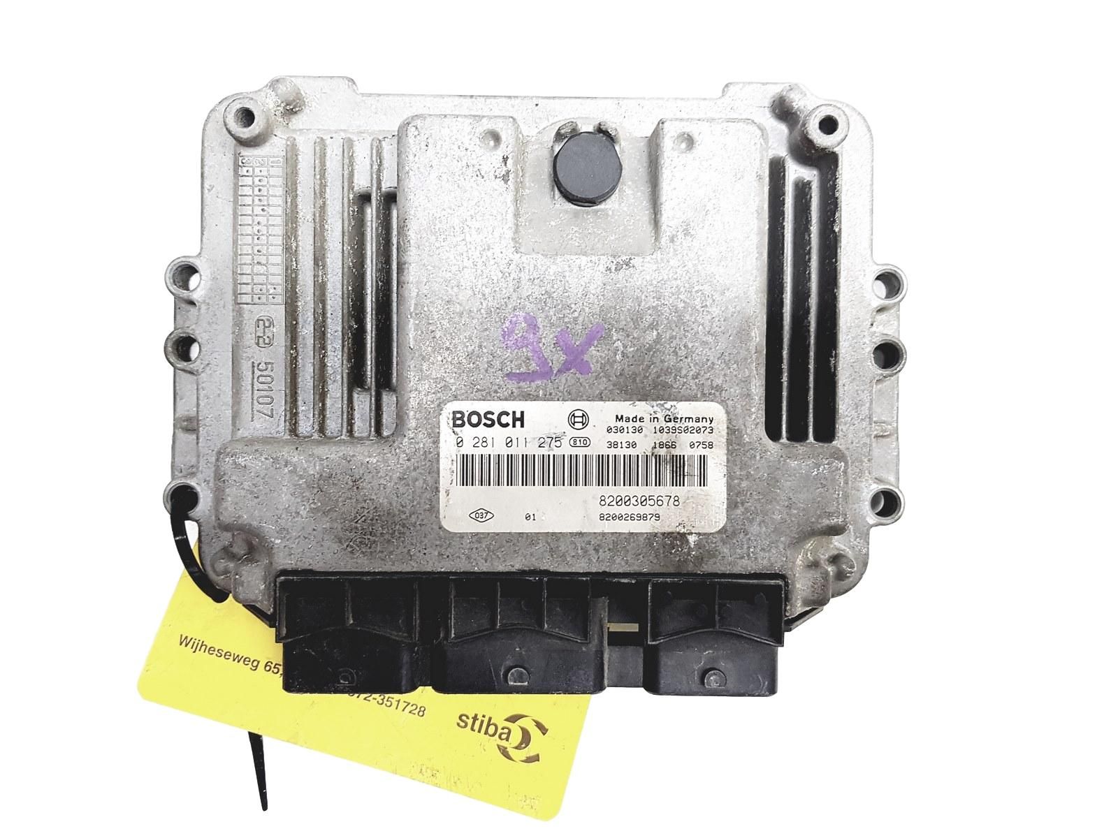 Blok Ovladačů 0281011275 8200305678 8200269879 Renault Bosch 12345 main product photo