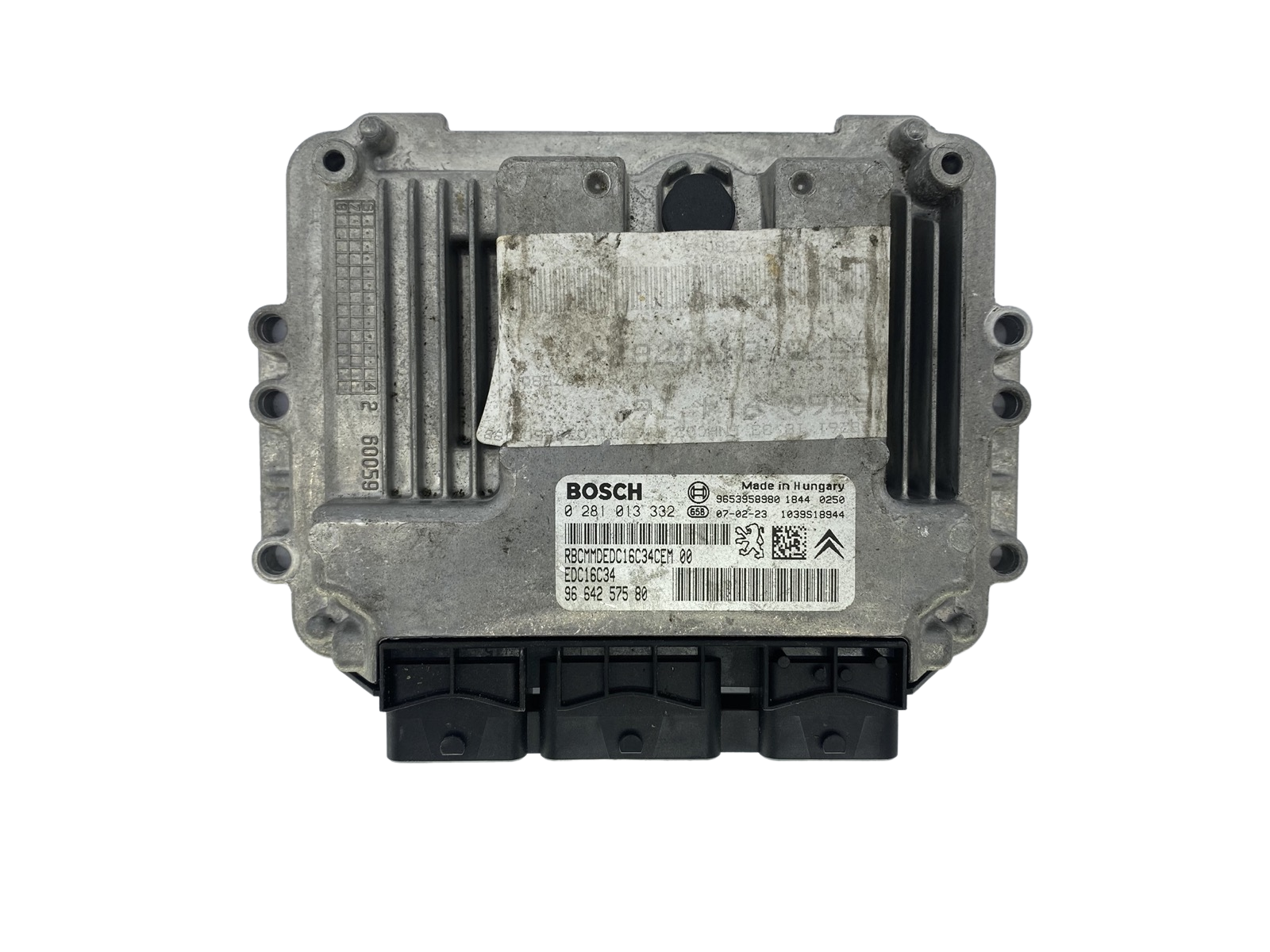 Blok Ovladačů 0281013332 9664257580 9653958980 EDC16C34 PSA Bosch 47841 main product photo