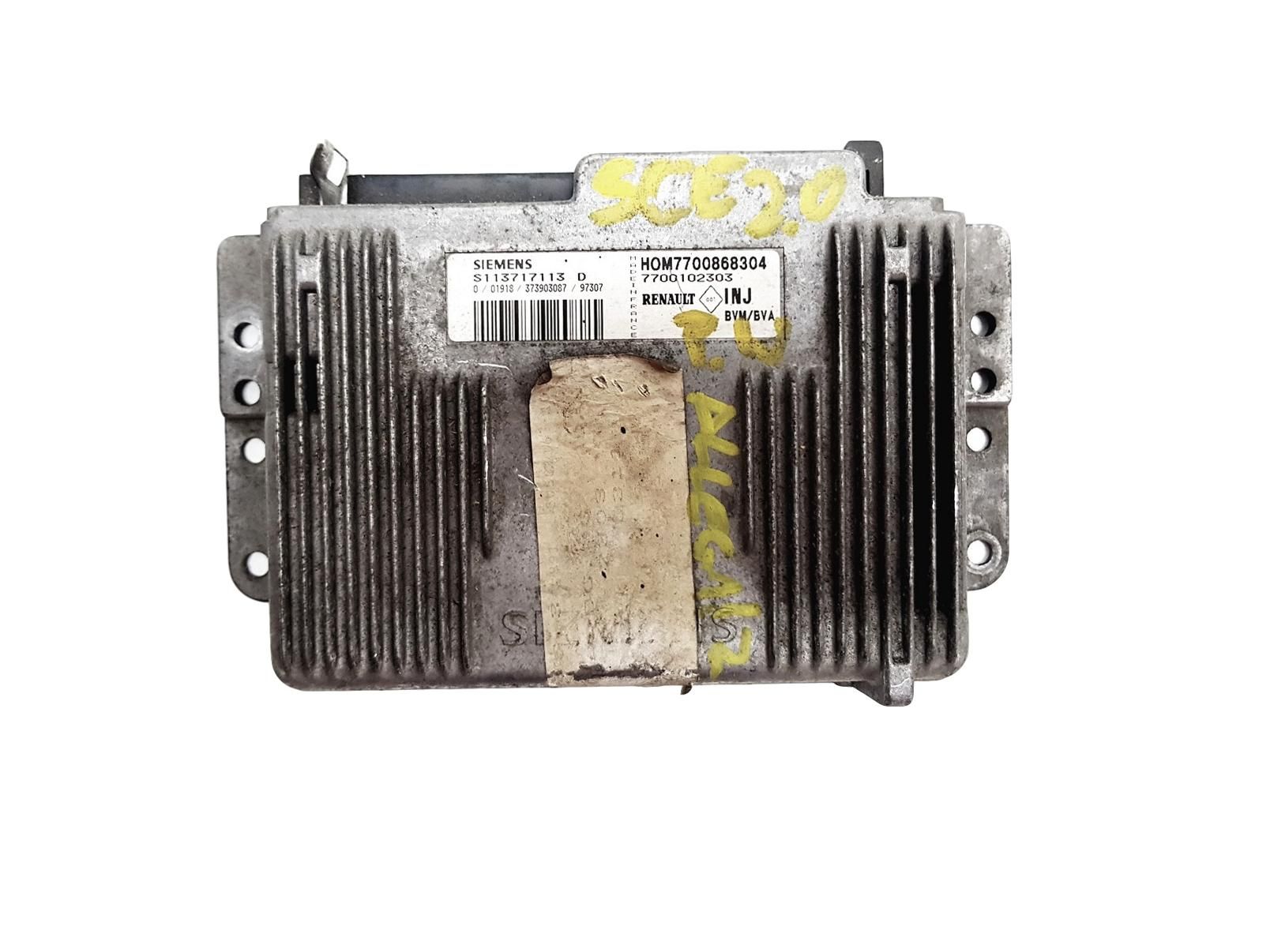 Blok Ovladačů S113717113D 7700868304 7700102303 Renault Siemens 4486 main product photo