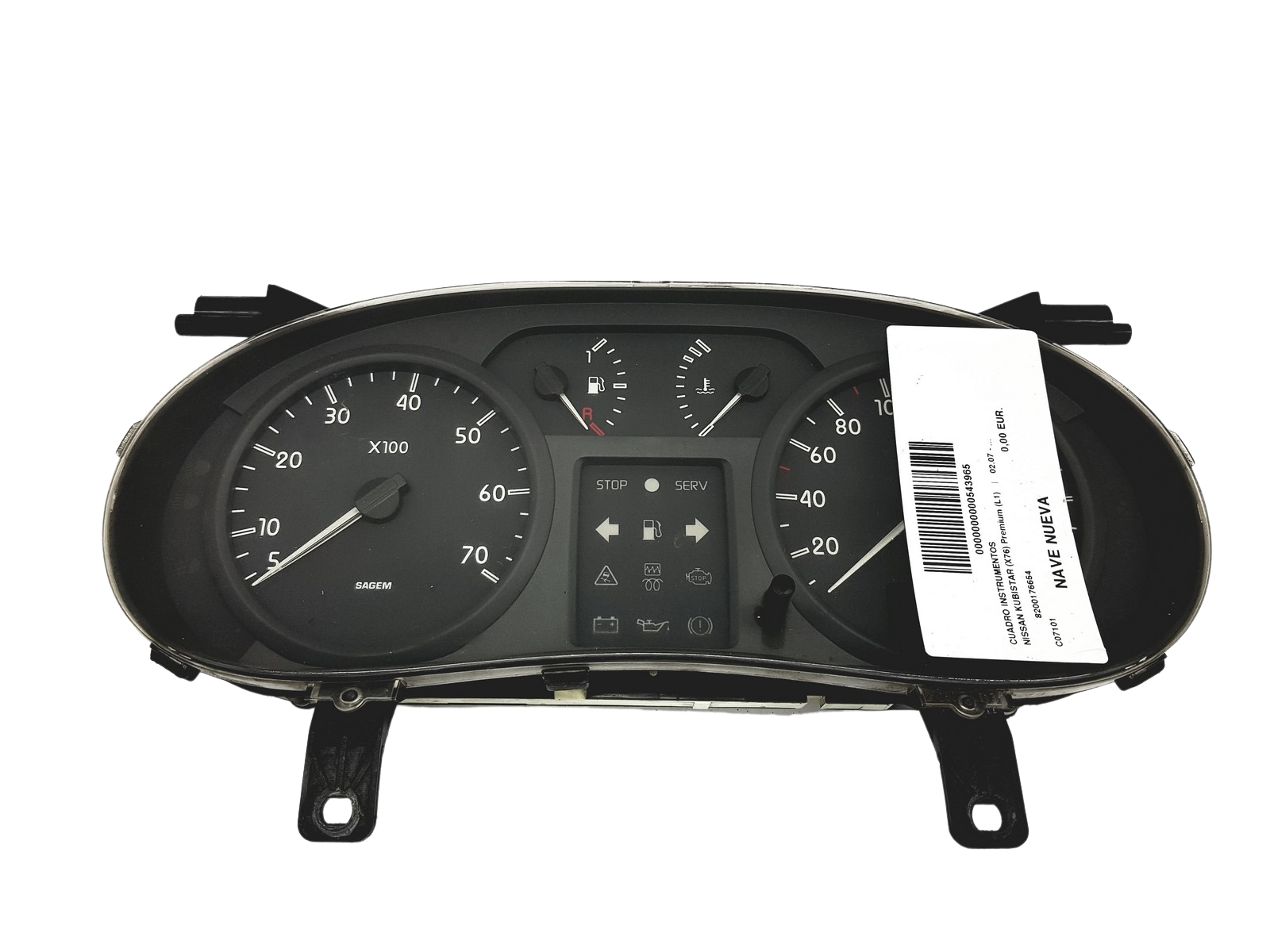 Tachometr Renault Kangoo 1 8200176654 58127 main product photo