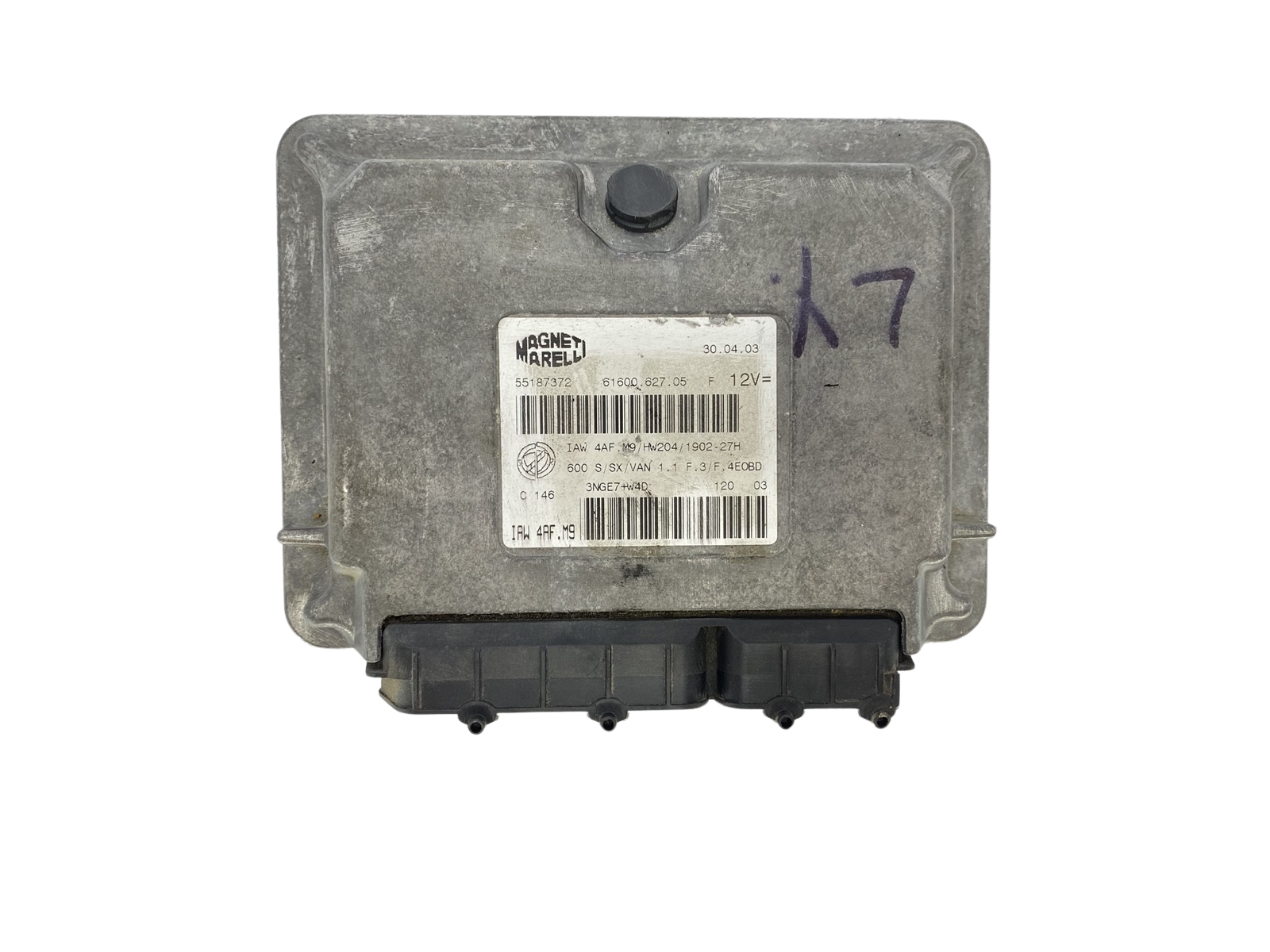 Blok Ovladačů IAW4AF.M9 55187372 61600.627.05 Fiat Magneti Marelli 56264 main product photo