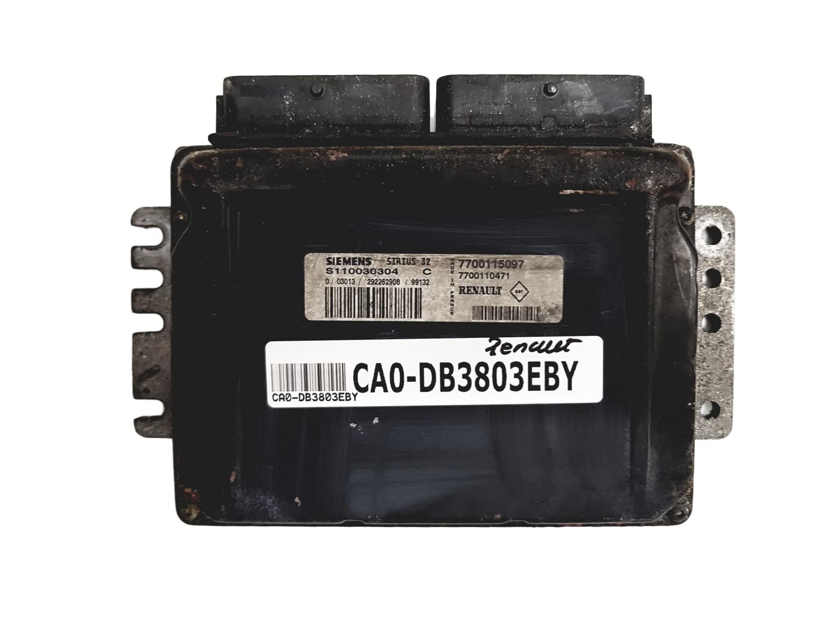 Blok Ovladačů S110030304C 7700115097 7700110471 Renault Siemens 3803 main product photo