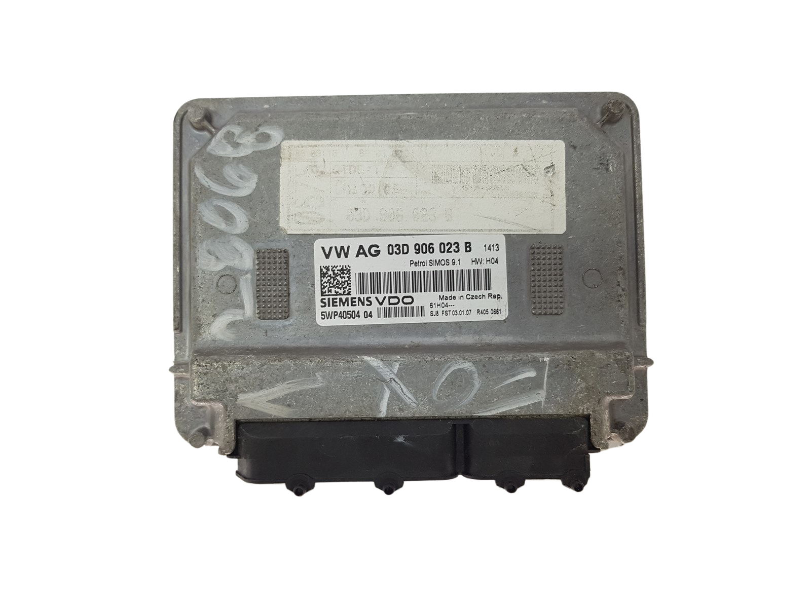 Blok Ovladačů 03D906023B 5WP40504 04 VW Seat Siemens 19272 main product photo