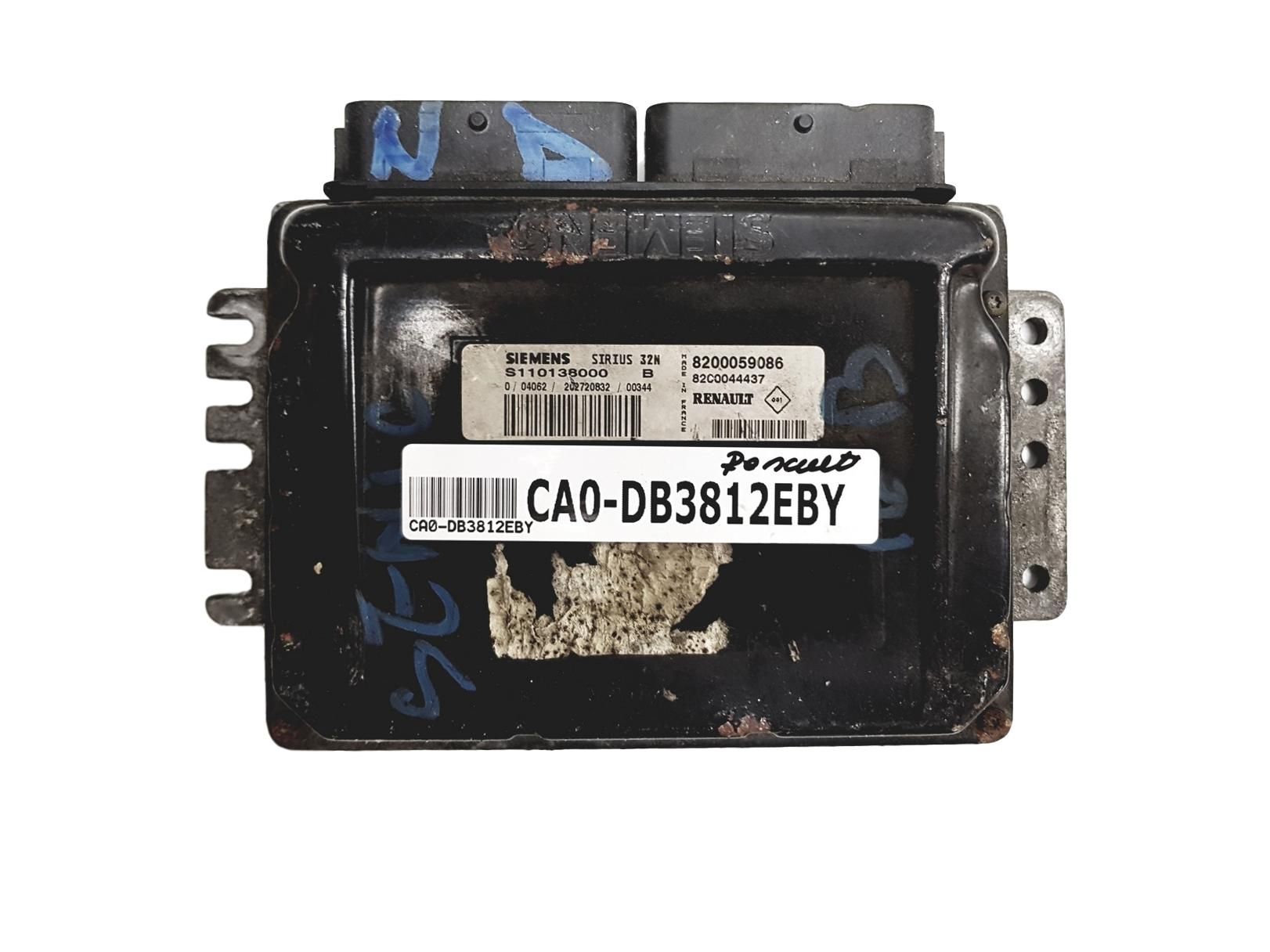 Blok Ovladačů S110138000B 8200059086 8200044437 Renault Siemens 3812 main product photo