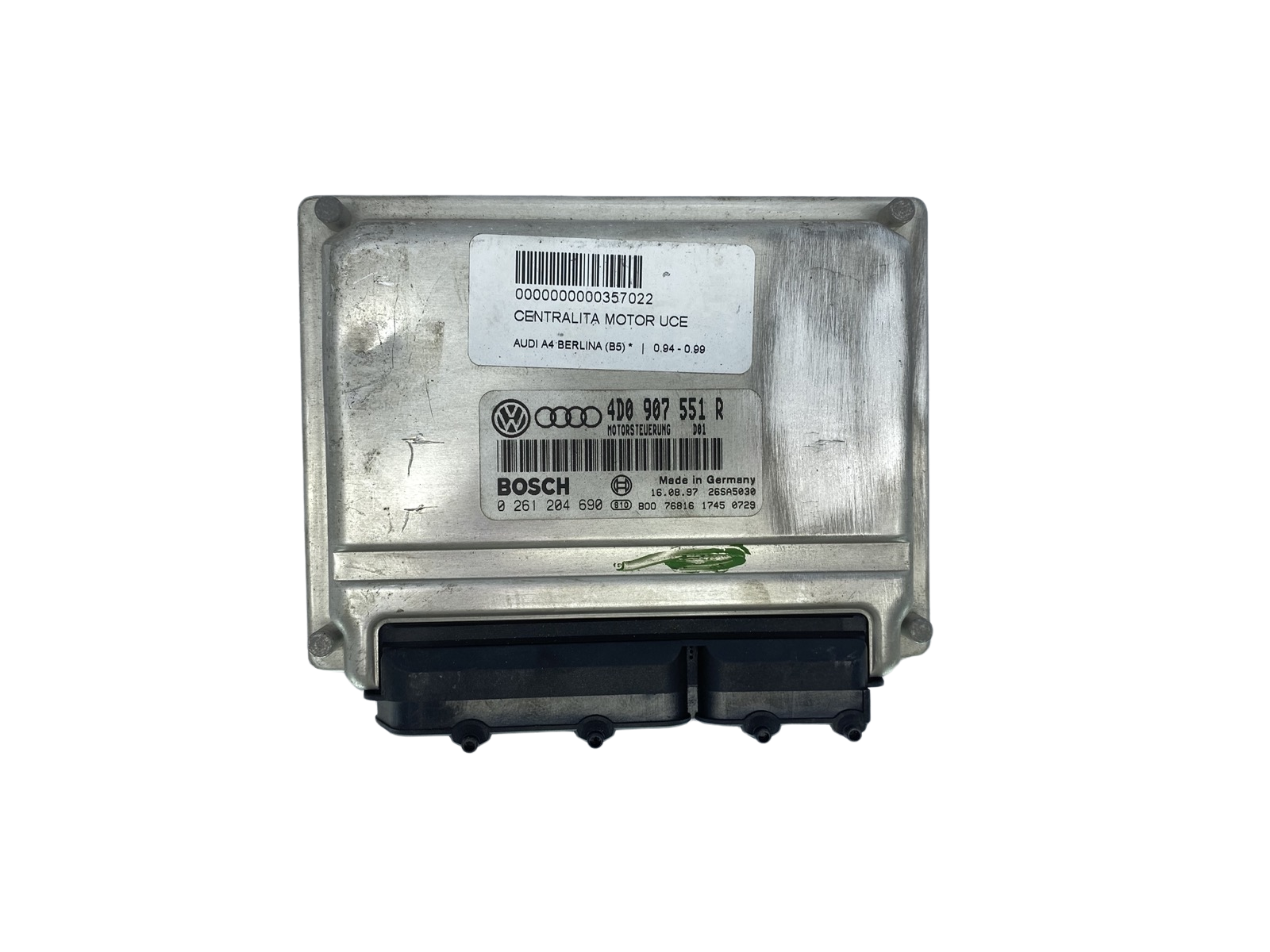 Řídicí Jednotka Motoru VW Audi 4D0907551R 0261204690 Bosch 62600 main product photo