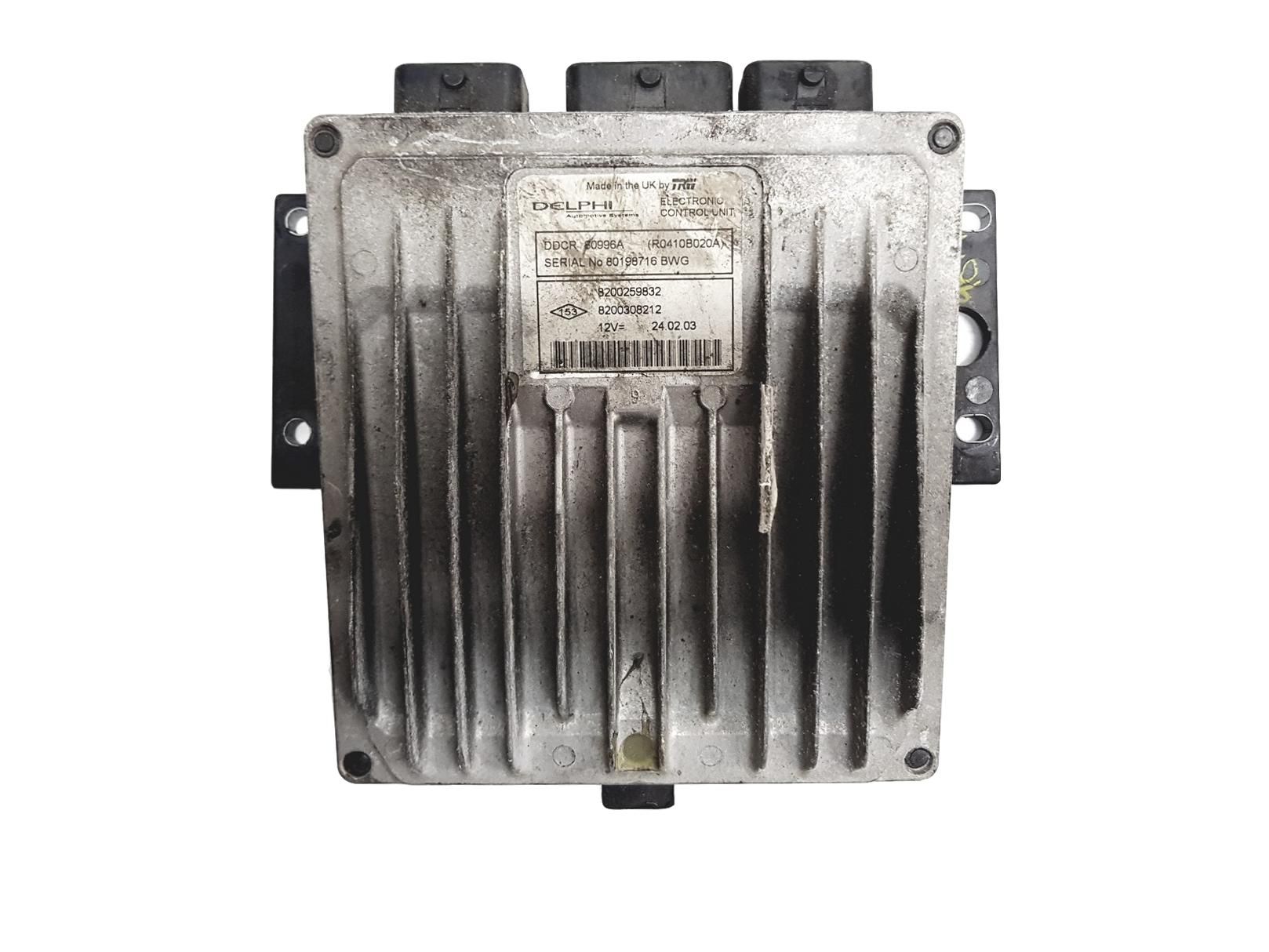Blok Ovladačů 8200259832 8200308212 R0410B020A Renault Delphi 4143 main product photo