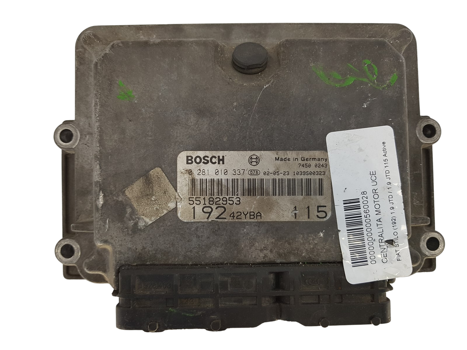 Blok Ovladačů Fiat 55182953 0281010337 19242YBA Bosch 1031 main product photo