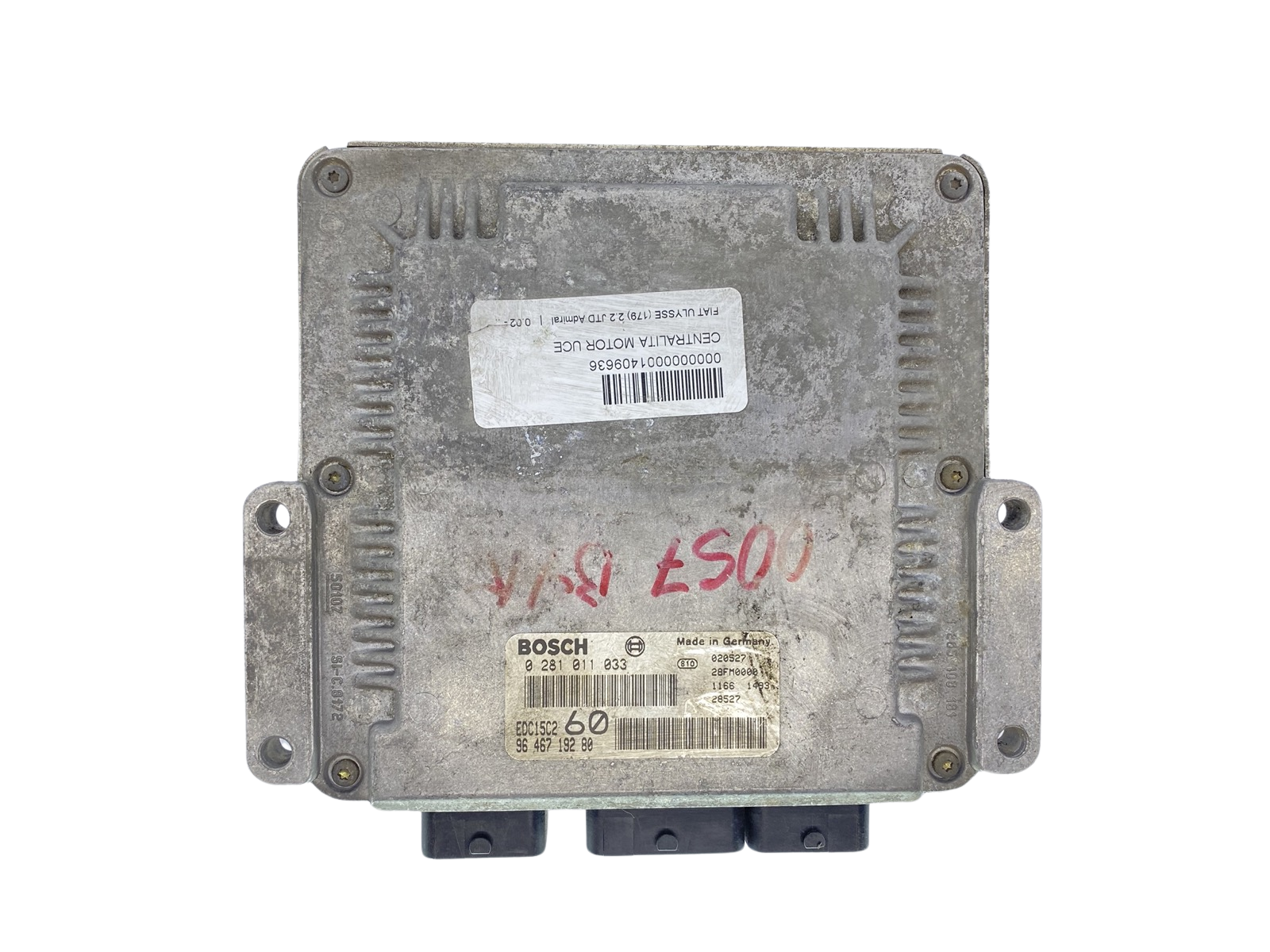 Blok Ovladačů 0281011033 9646719280 28FM0000 PSA Lancia Bosch 63490 main product photo