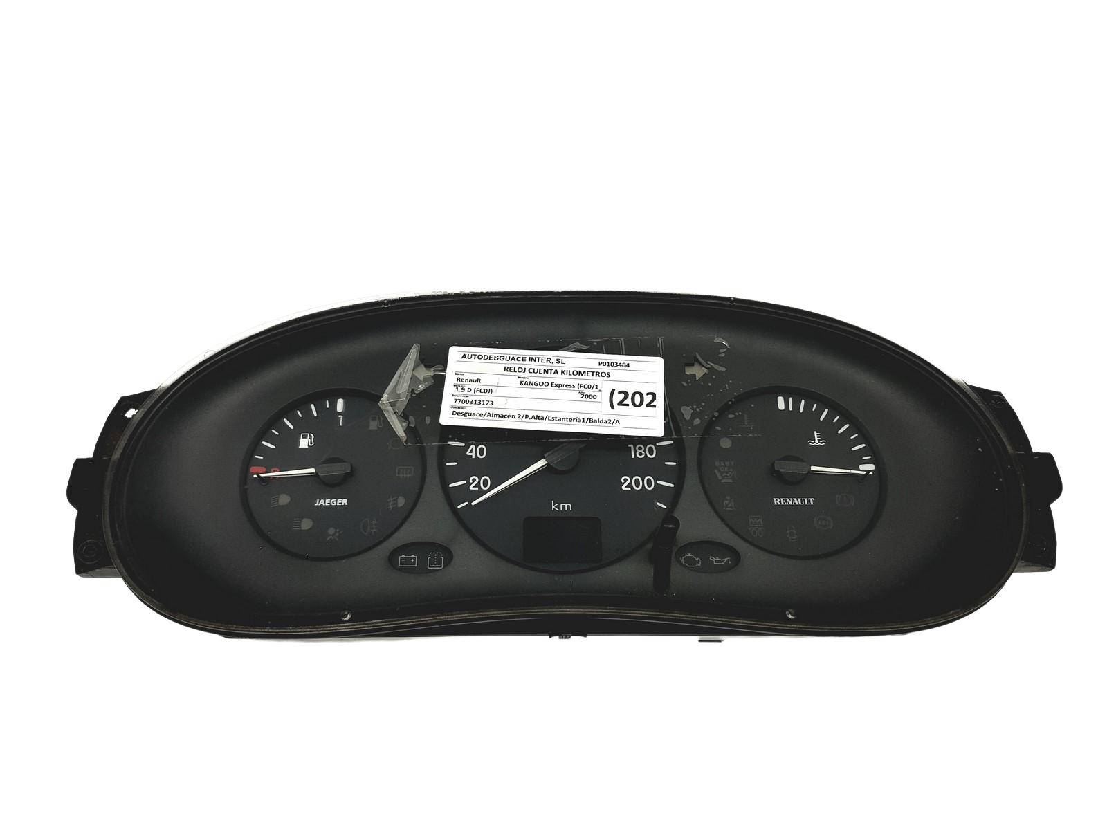 Tachometr Renault Kangoo 1 8200133491 A 52774 main product photo