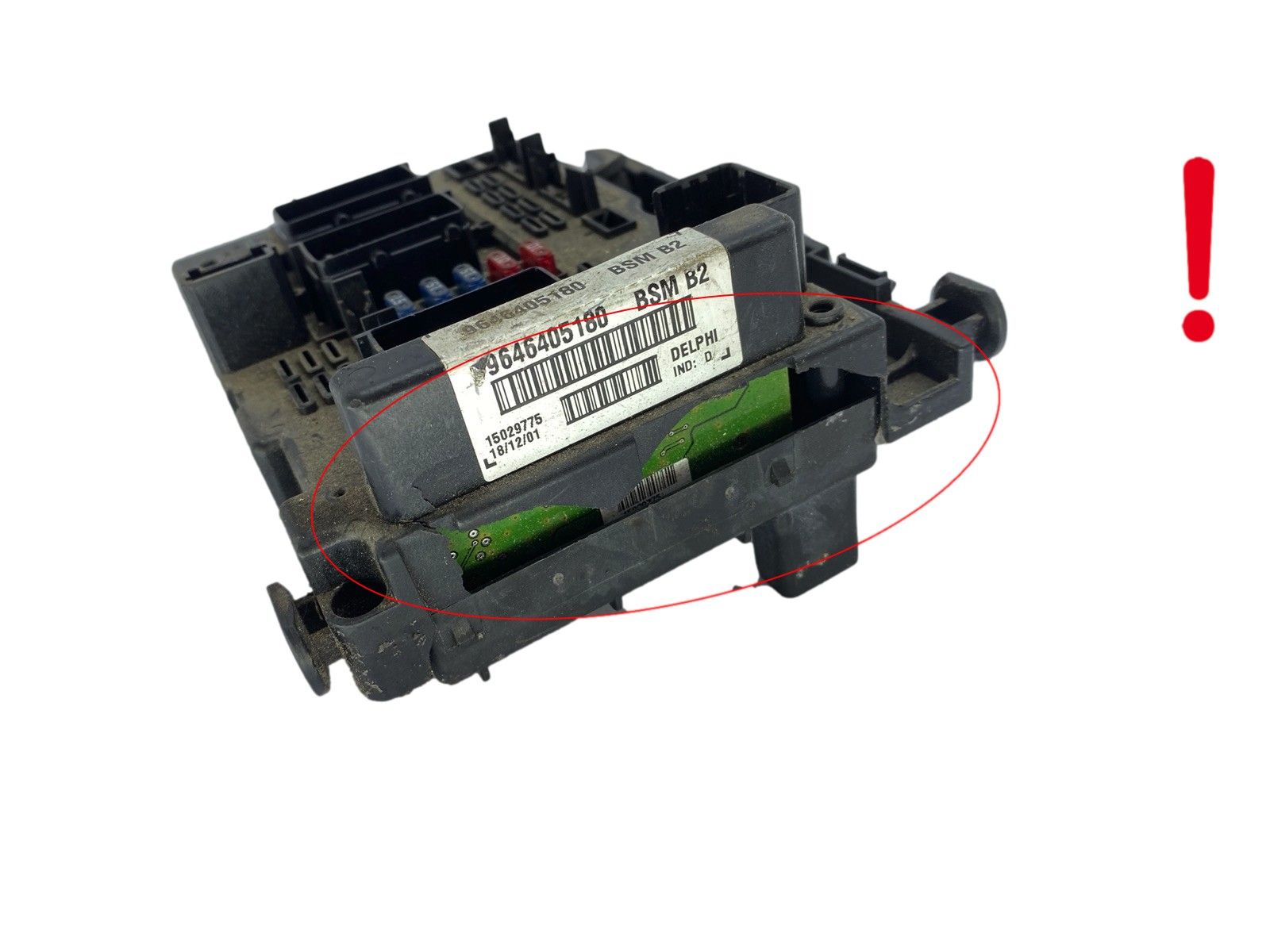 Blok Ovladačů BSM B2 9646405180 PSA Delphi 59002 main product photo