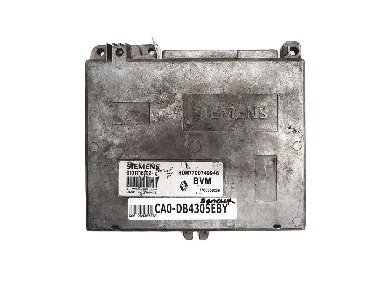 Blok Ovladačů S101718102C 7700749946 7700858259 Renault Siemens 4305 main product photo