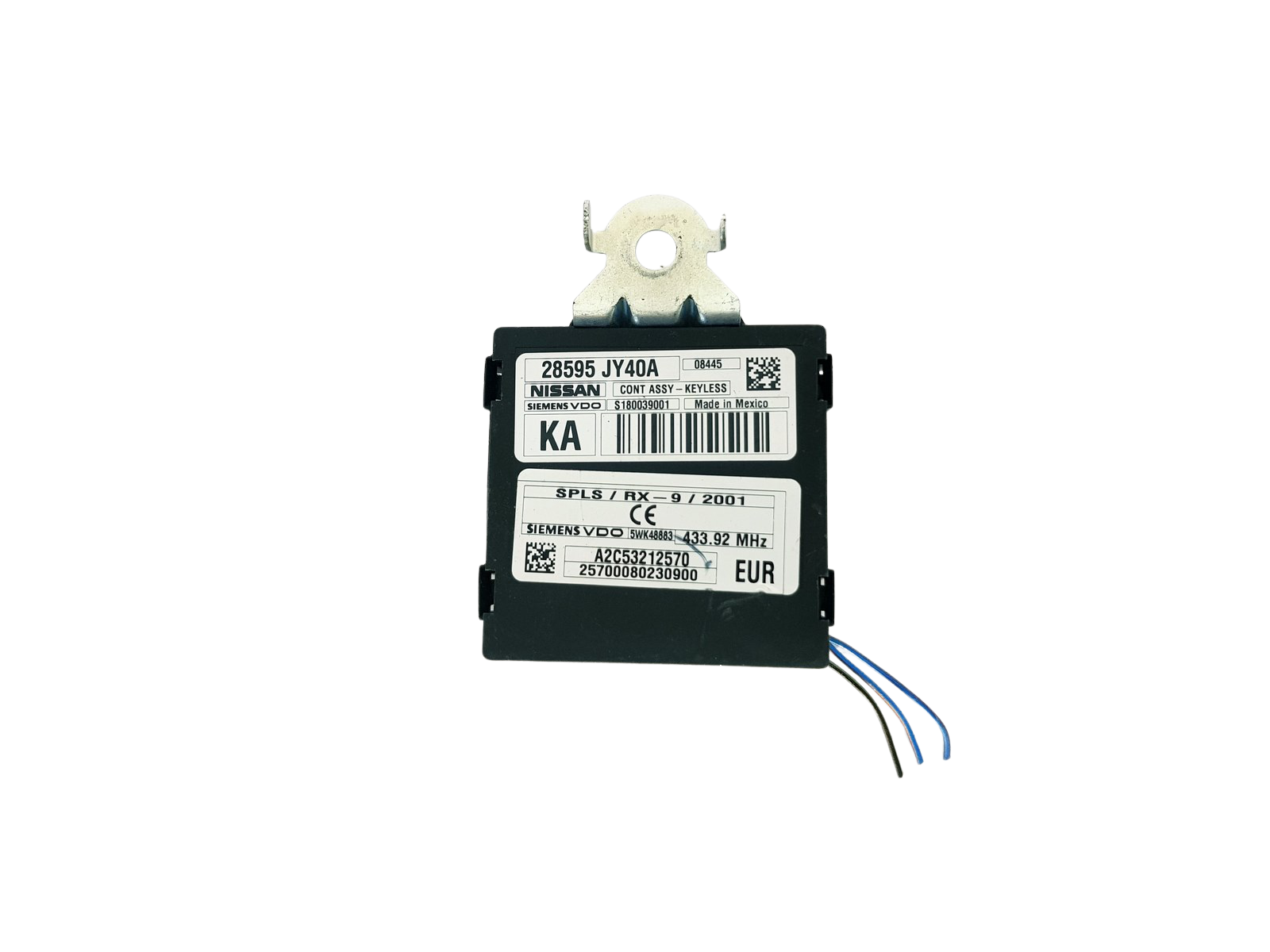 Blok Ovladačů Moduł 28595JY40A S180039001 Nissan Siemens 31820 main product photo