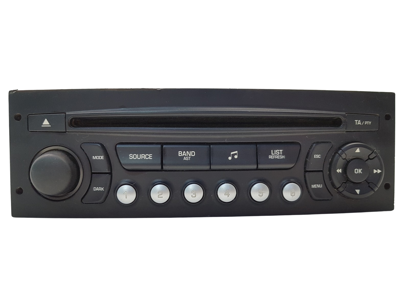 Rádio Cd Citroen Peugeot 96766518XT A2C53424337 main product photo
