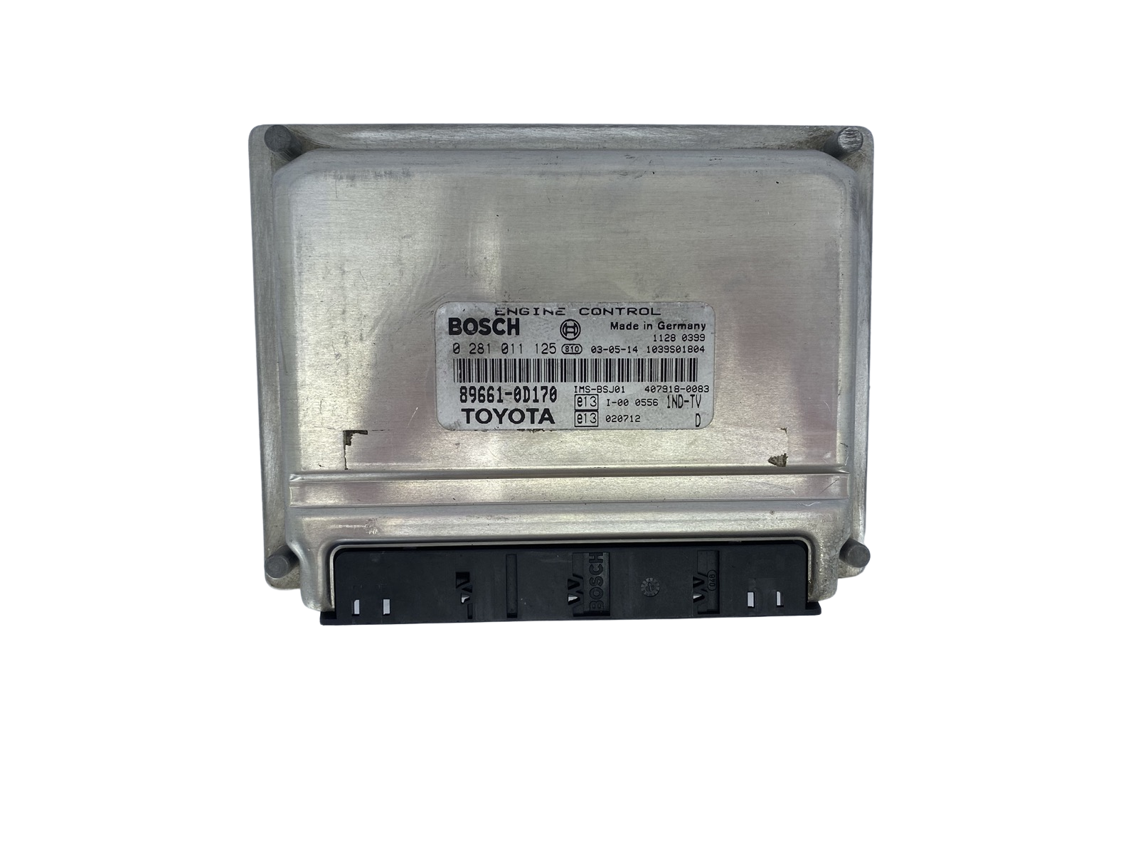 Blok Ovladačů 0281011125 89661-0D170 407918-0083 Toyota Bosch 50564 main product photo