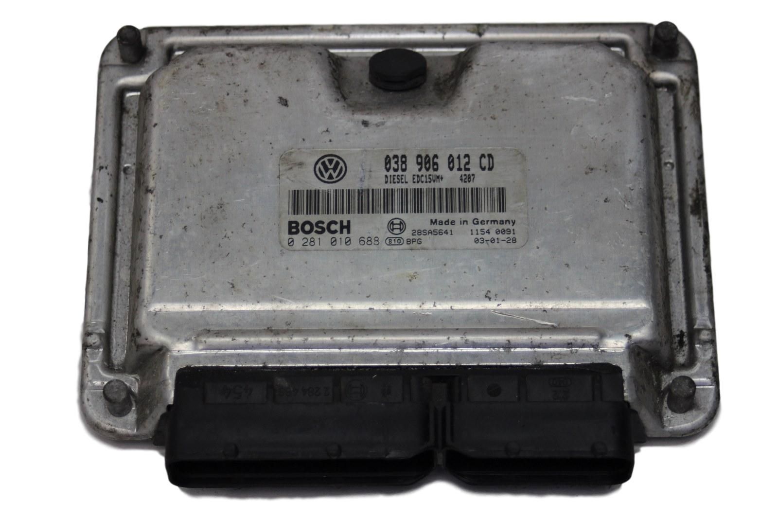Řídicí Jednotka Motoru 038906012CD 0281010688 VW 1299 main product photo