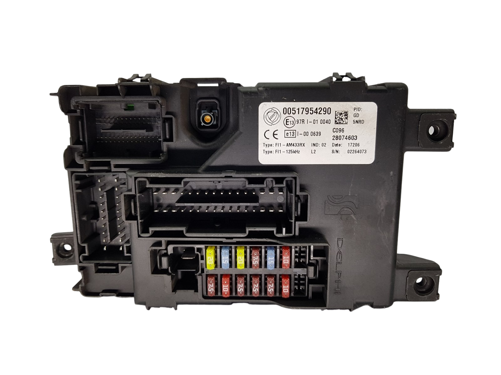 Pojistková Skříň Fiat 00517954290 28074603 Delphi 20188 main product photo