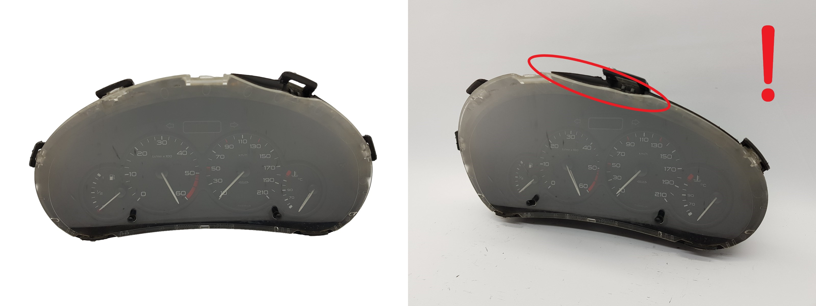 Otáčkoměr Peugeot 206 9656696080 000500110 3081 main product photo