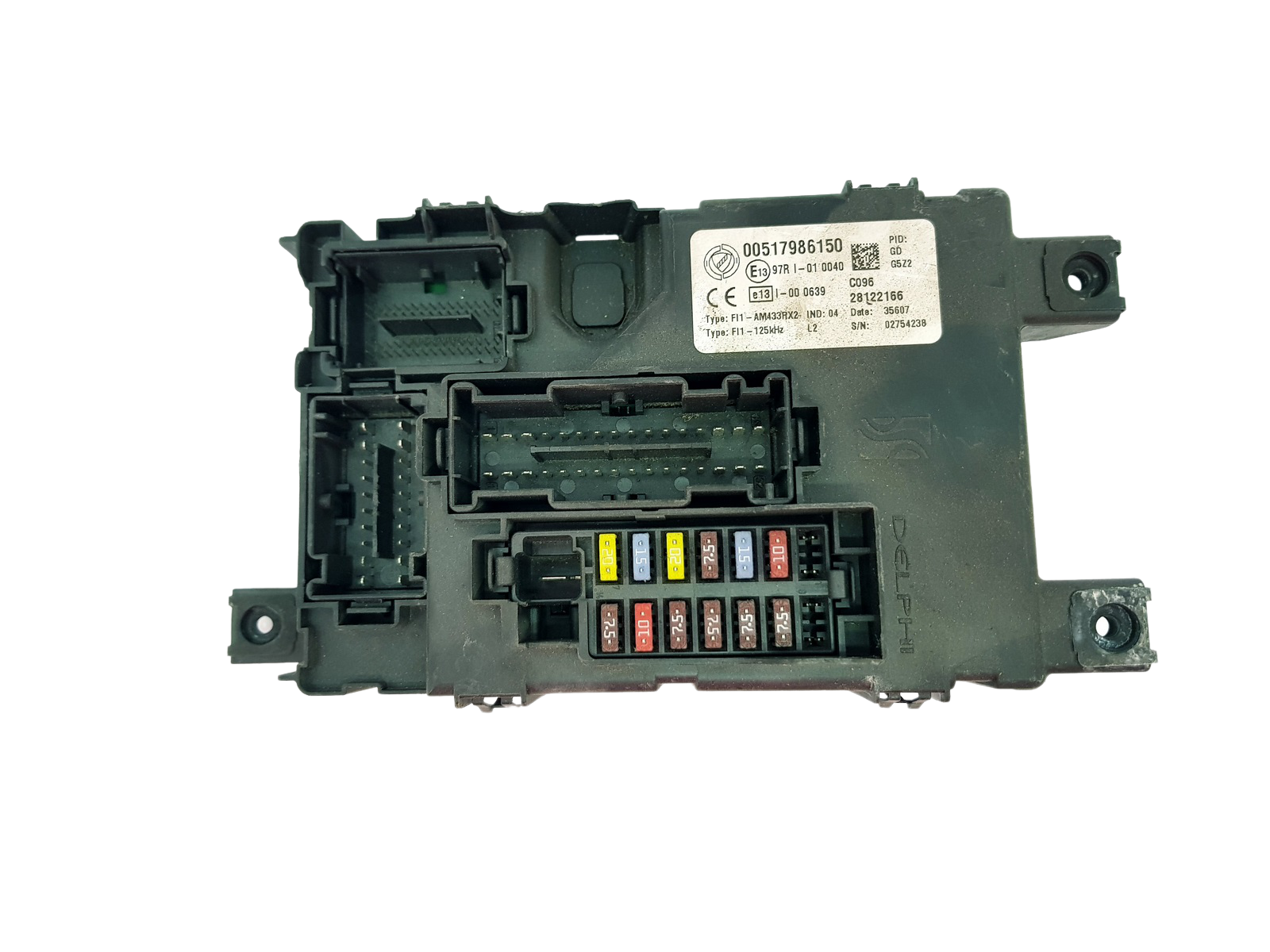 Pojistková Skříň Fiat 00517986150 28122166 Delphi 33687 main product photo