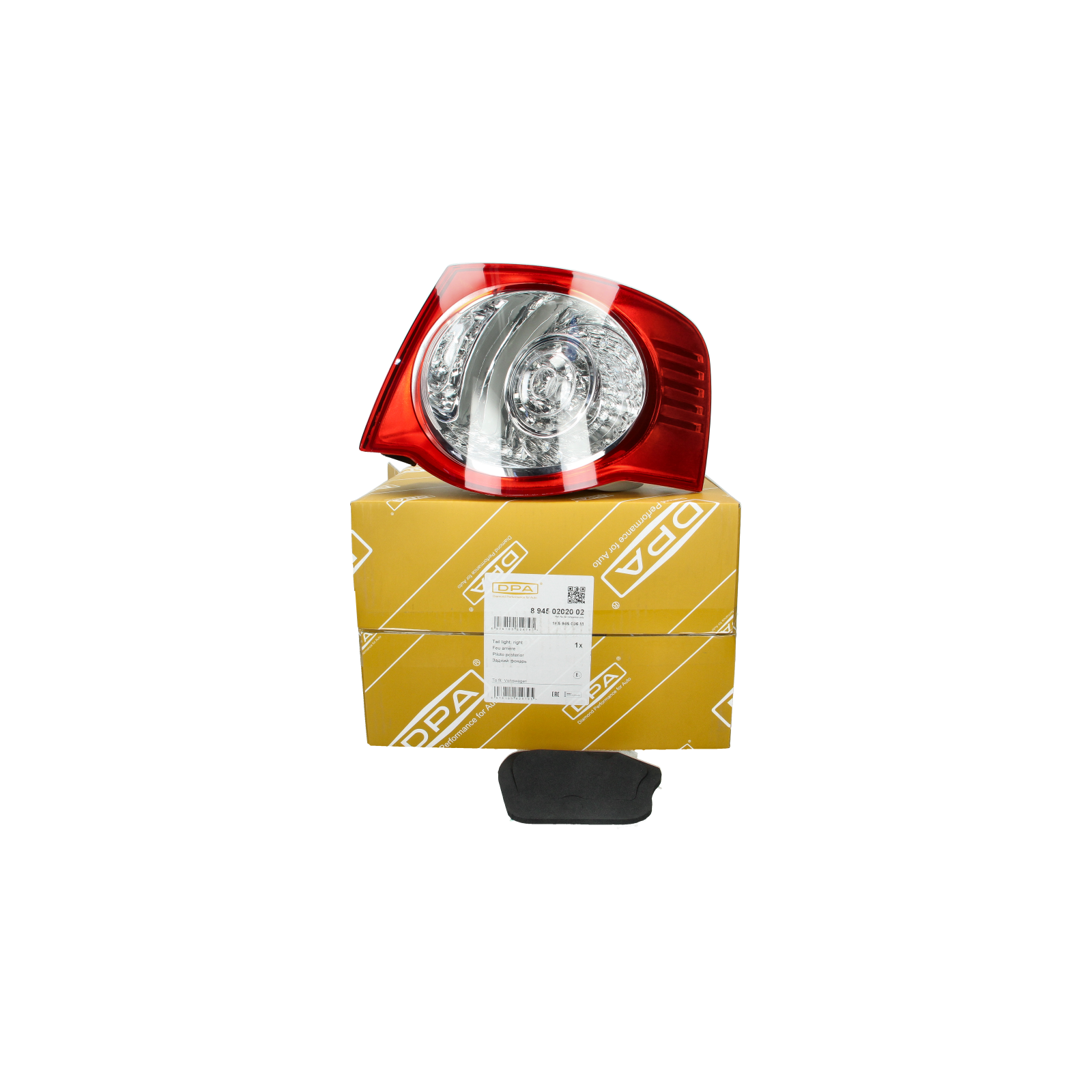 Světla Zadek Pravý Pro VW Jetta 1K5945096M 89450202002 DPA main product photo